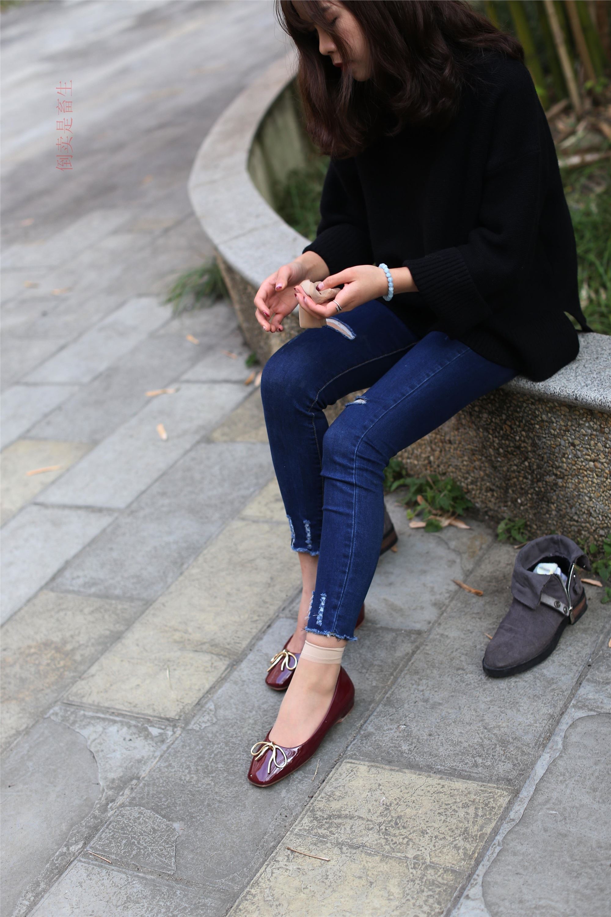 大西瓜美女图片 Z5-5 深牛短丝450P1