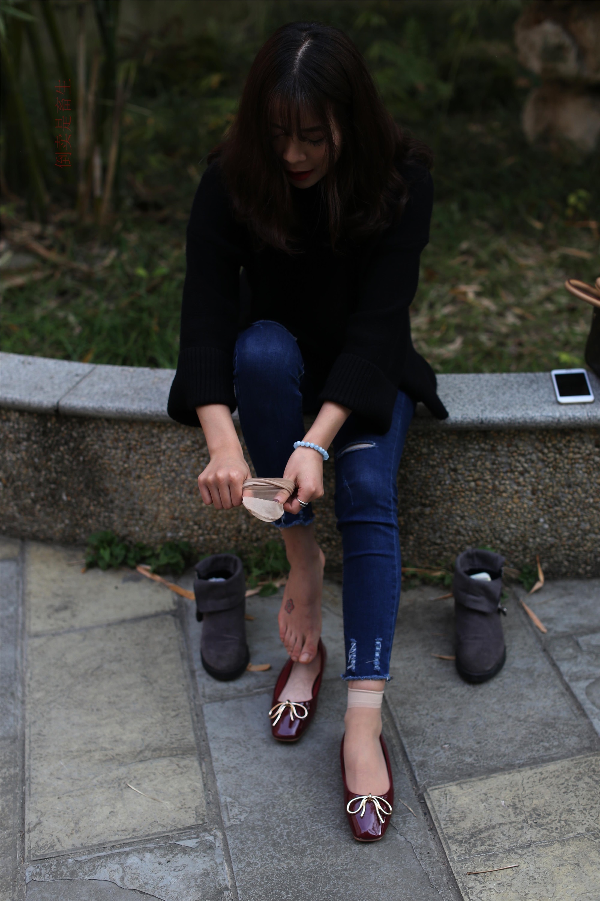 大西瓜美女图片 Z5-5 深牛短丝450P1