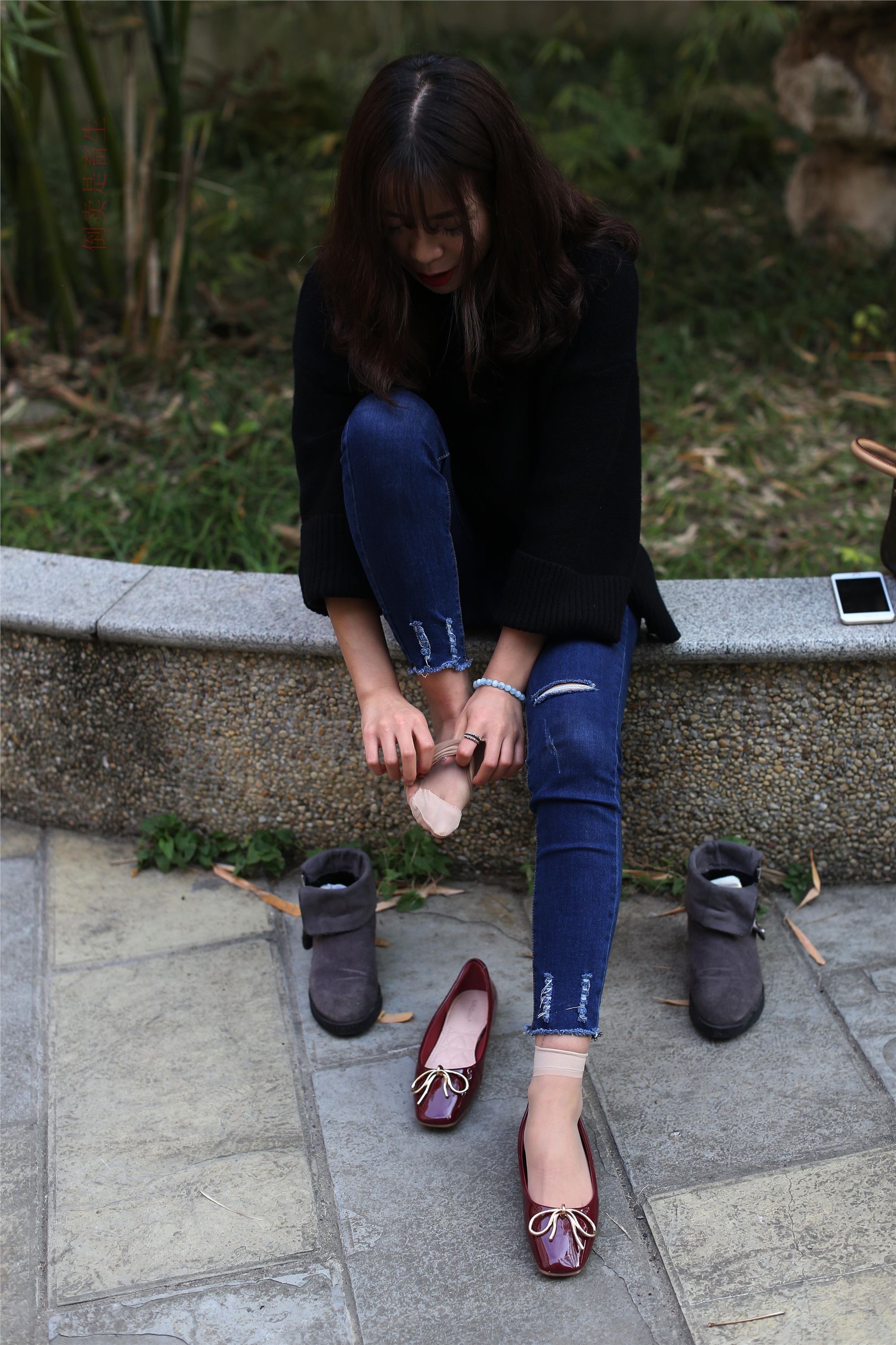 大西瓜美女图片 Z5-5 深牛短丝450P1