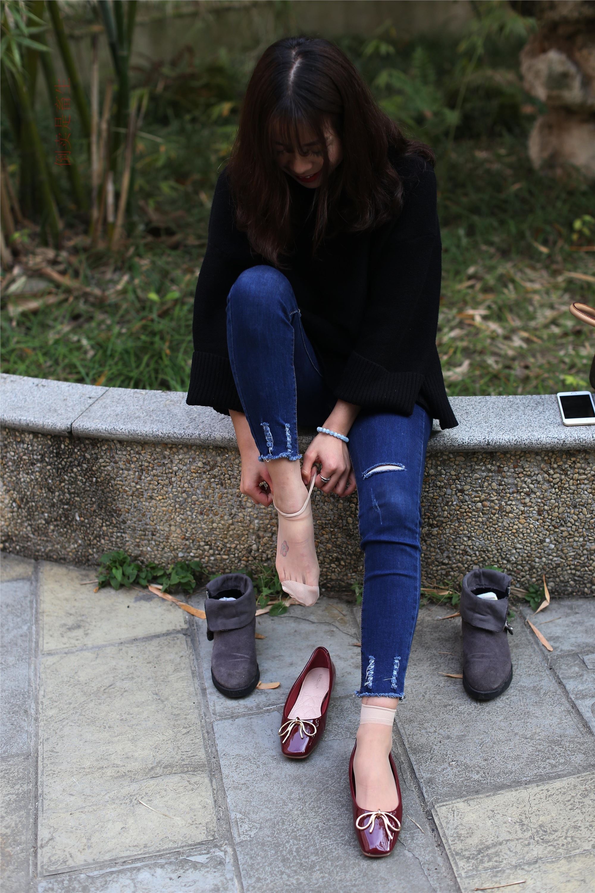 大西瓜美女图片 Z5-5 深牛短丝450P1