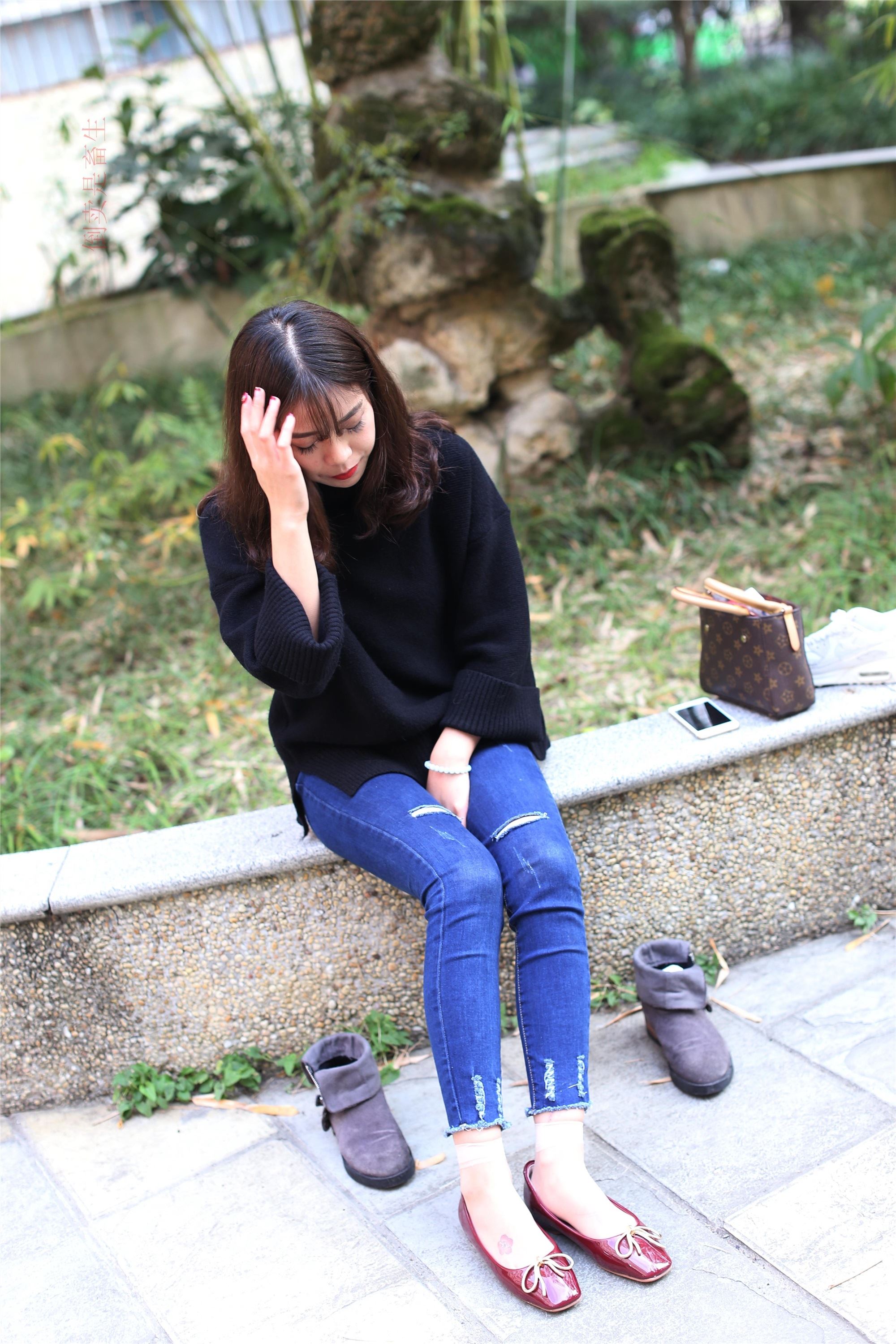 大西瓜美女图片 Z5-5 深牛短丝450P1