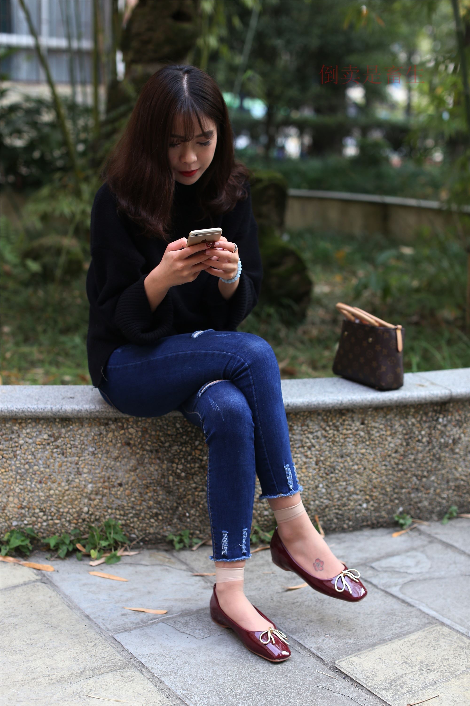 大西瓜美女图片 Z5-5 深牛短丝450P1