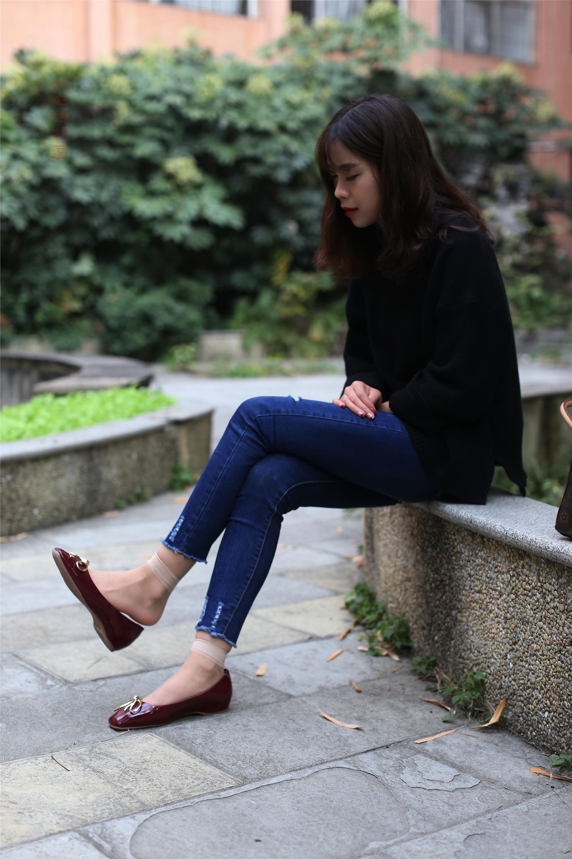 大西瓜美女图片 Z5-5 深牛短丝450P1