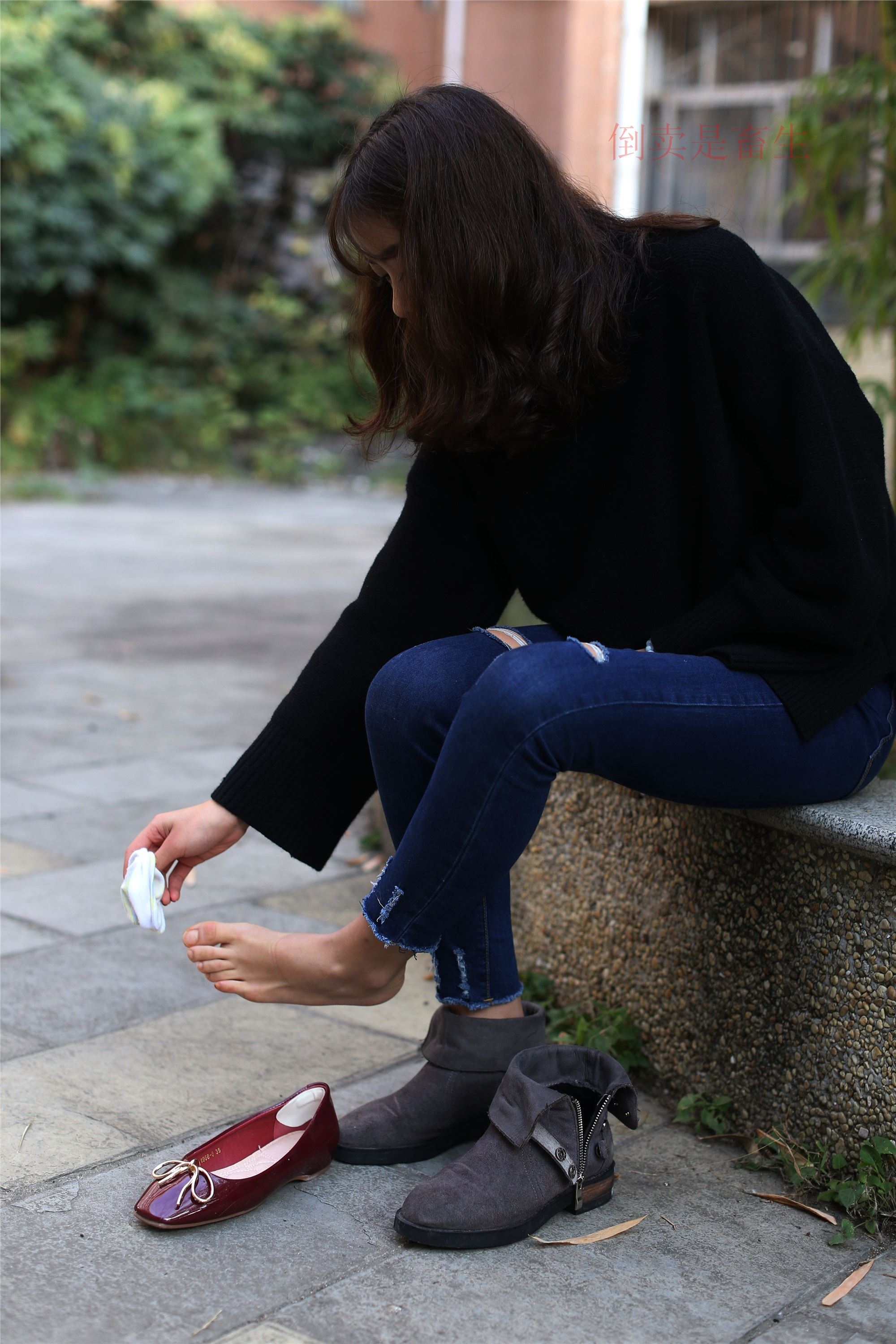 大西瓜美女图片 Z5-5 深牛短丝450P1