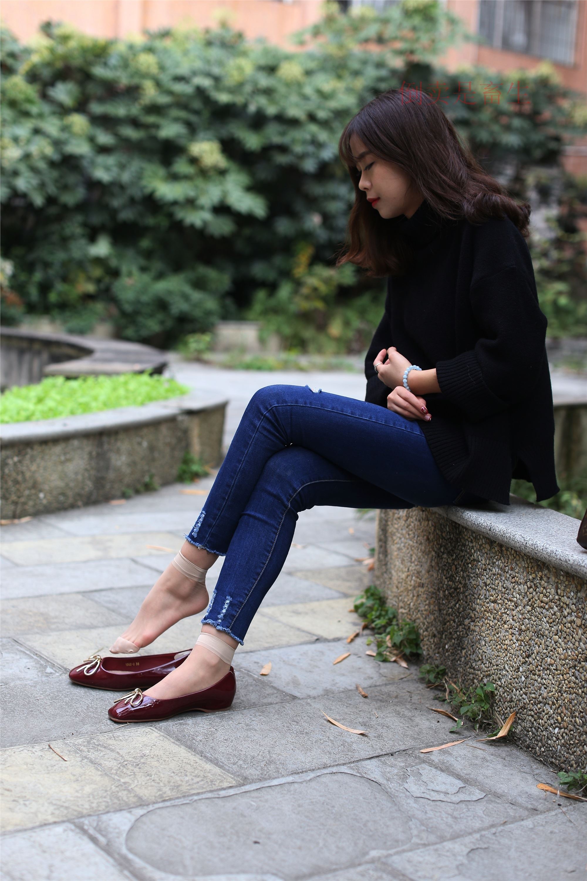 大西瓜美女图片 Z5-5 深牛短丝450P1