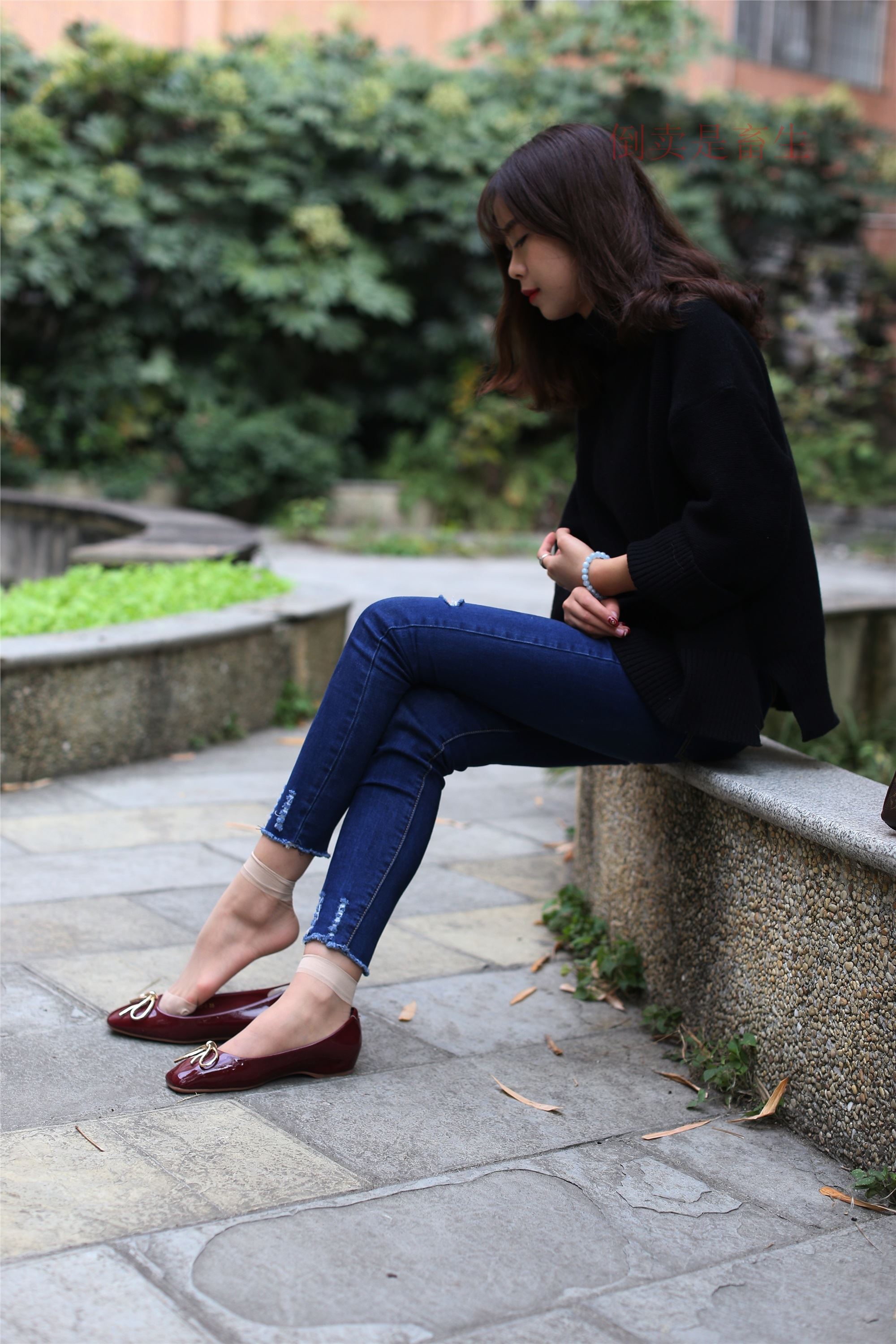 大西瓜美女图片 Z5-5 深牛短丝450P1