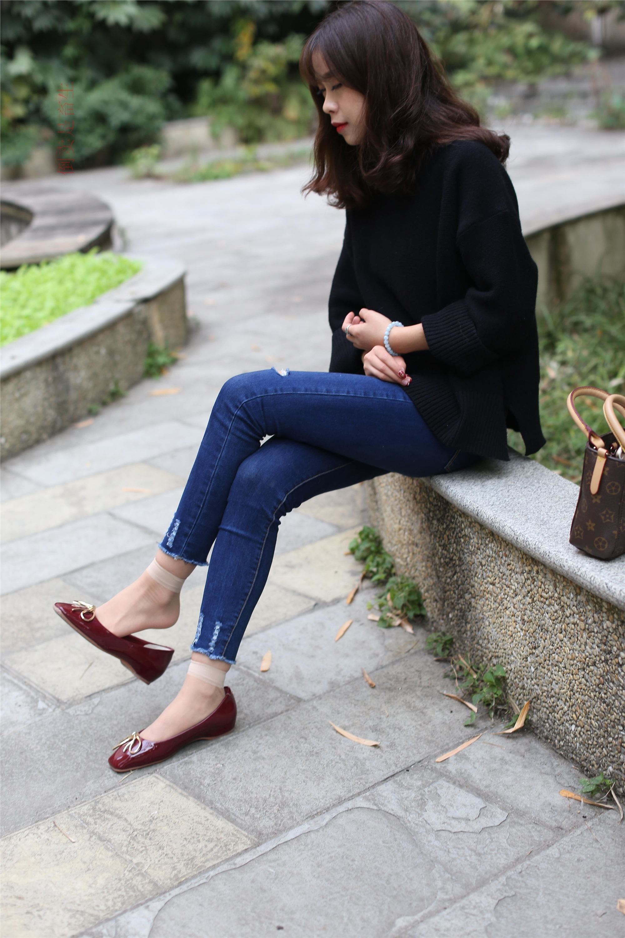 大西瓜美女图片 Z5-5 深牛短丝450P1