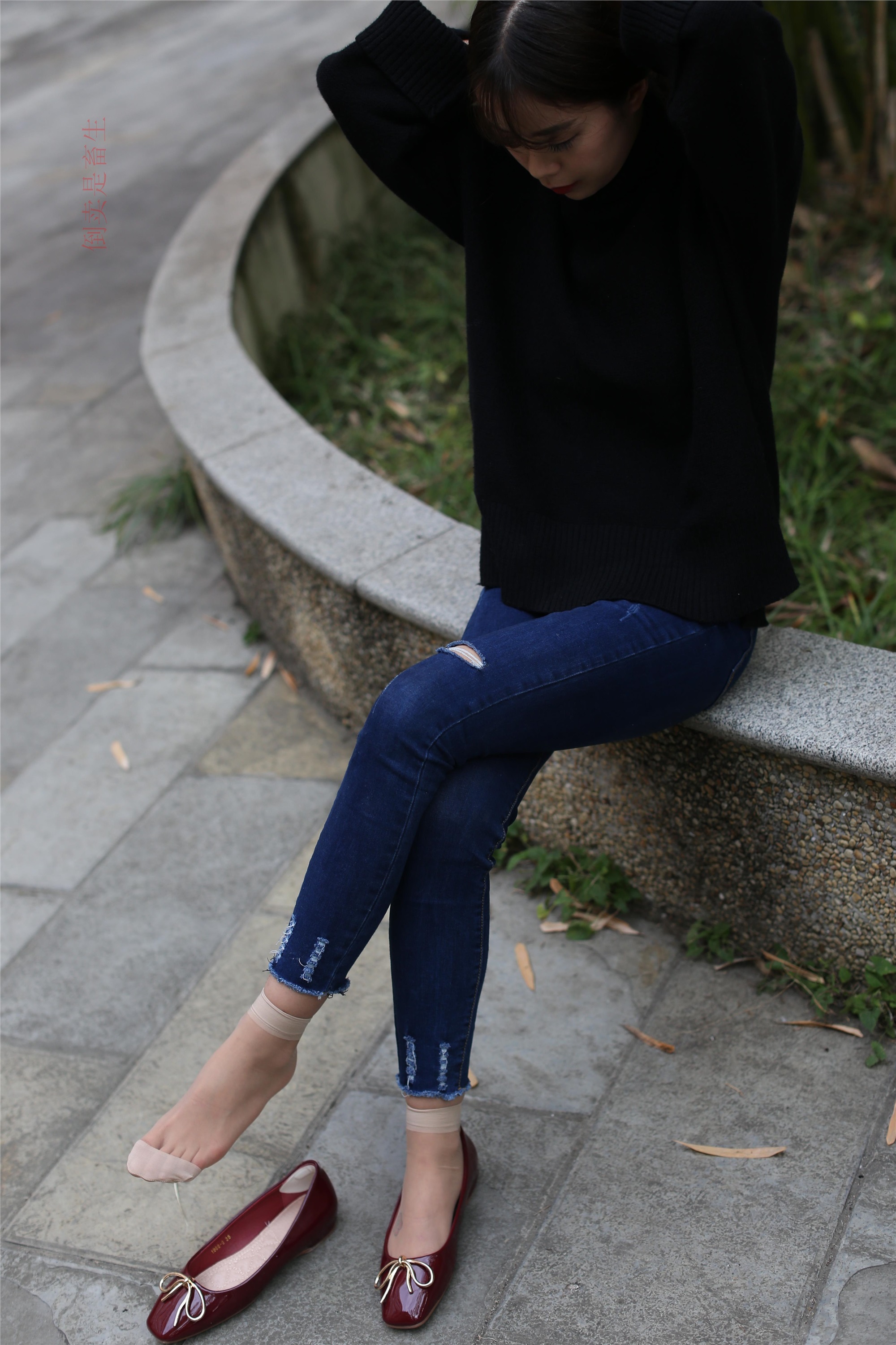 大西瓜美女图片 Z5-5 深牛短丝450P1