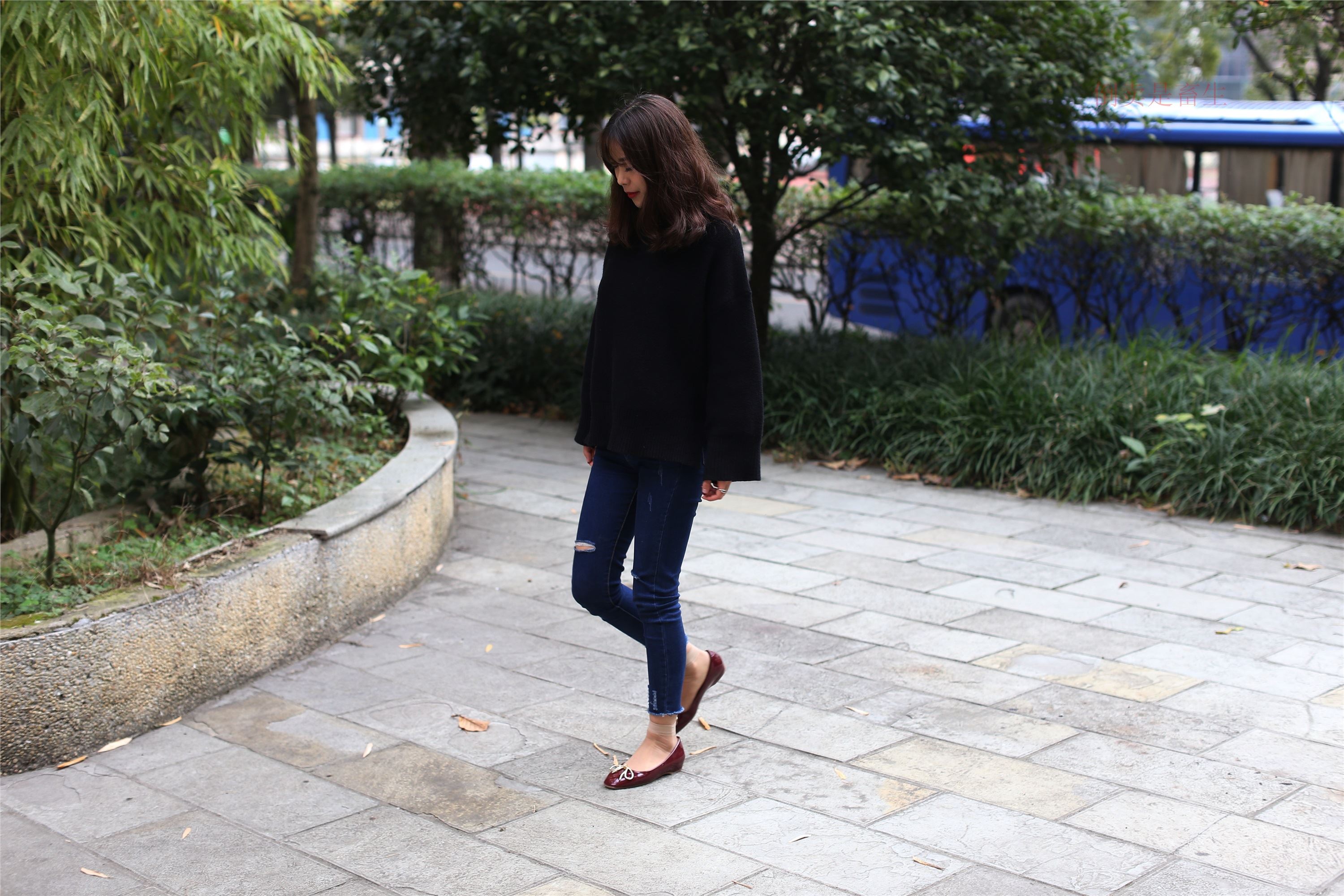 大西瓜美女图片 Z5-5 深牛短丝450P1