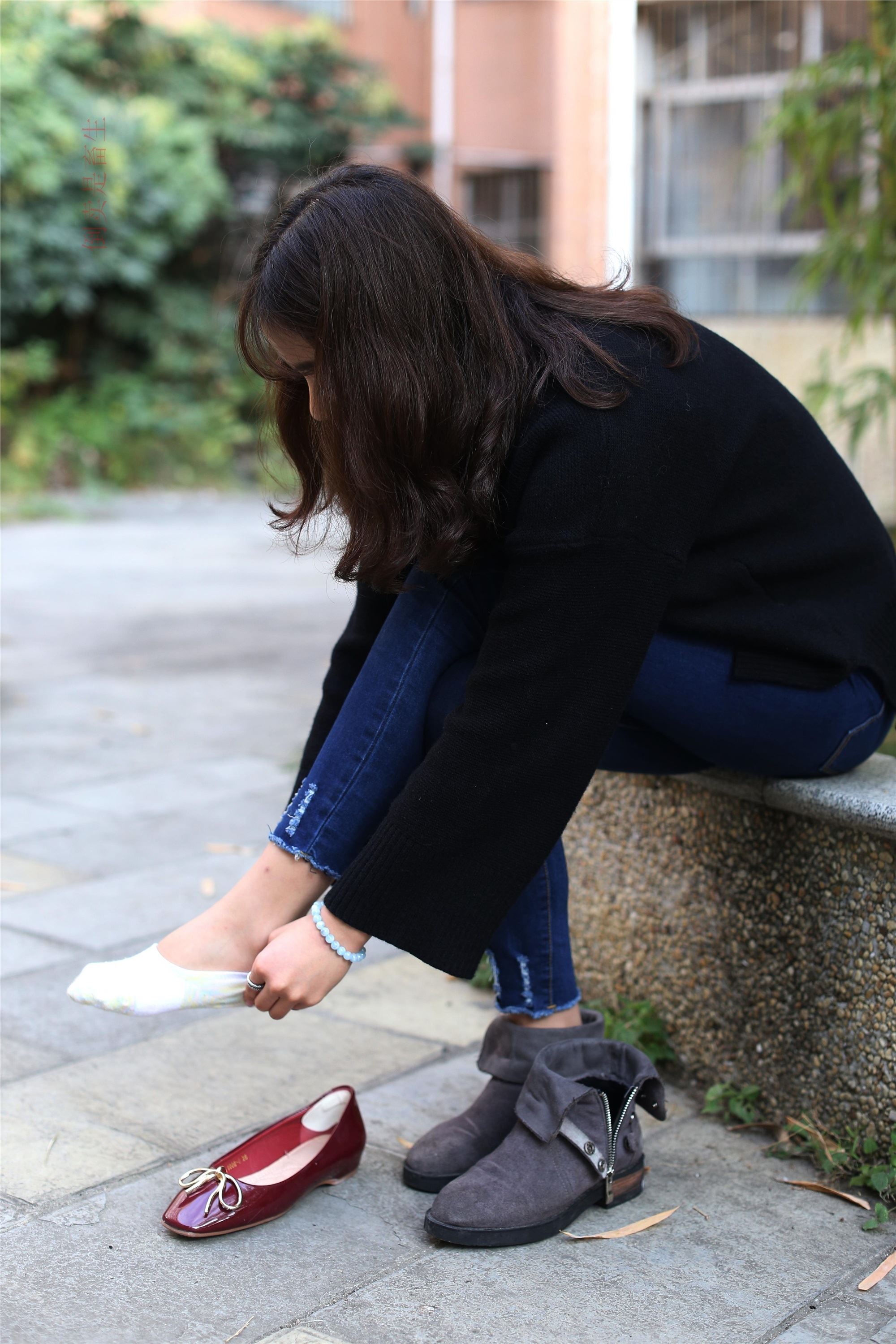 大西瓜美女图片 Z5-5 深牛短丝450P1