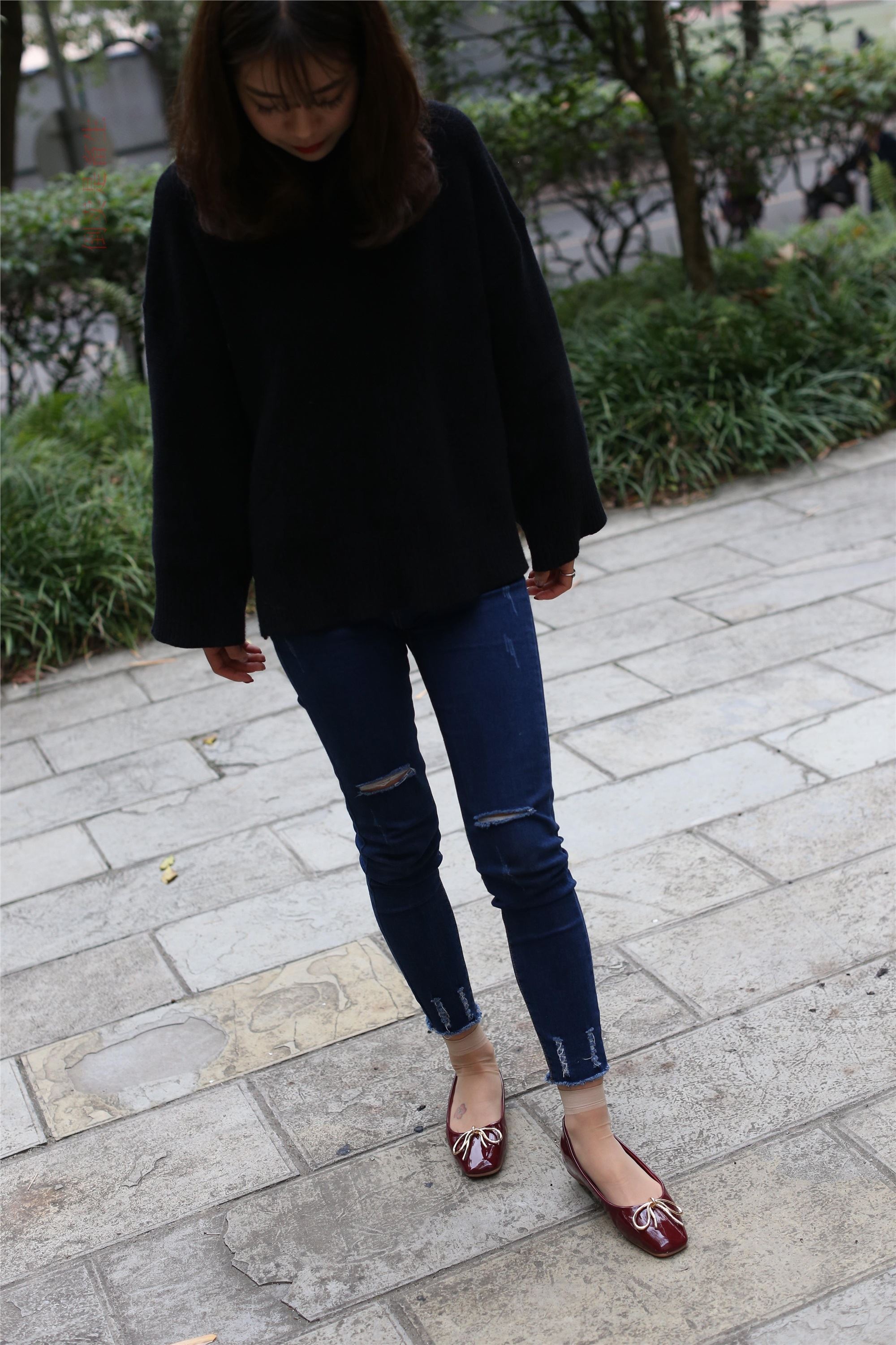 大西瓜美女图片 Z5-5 深牛短丝450P2