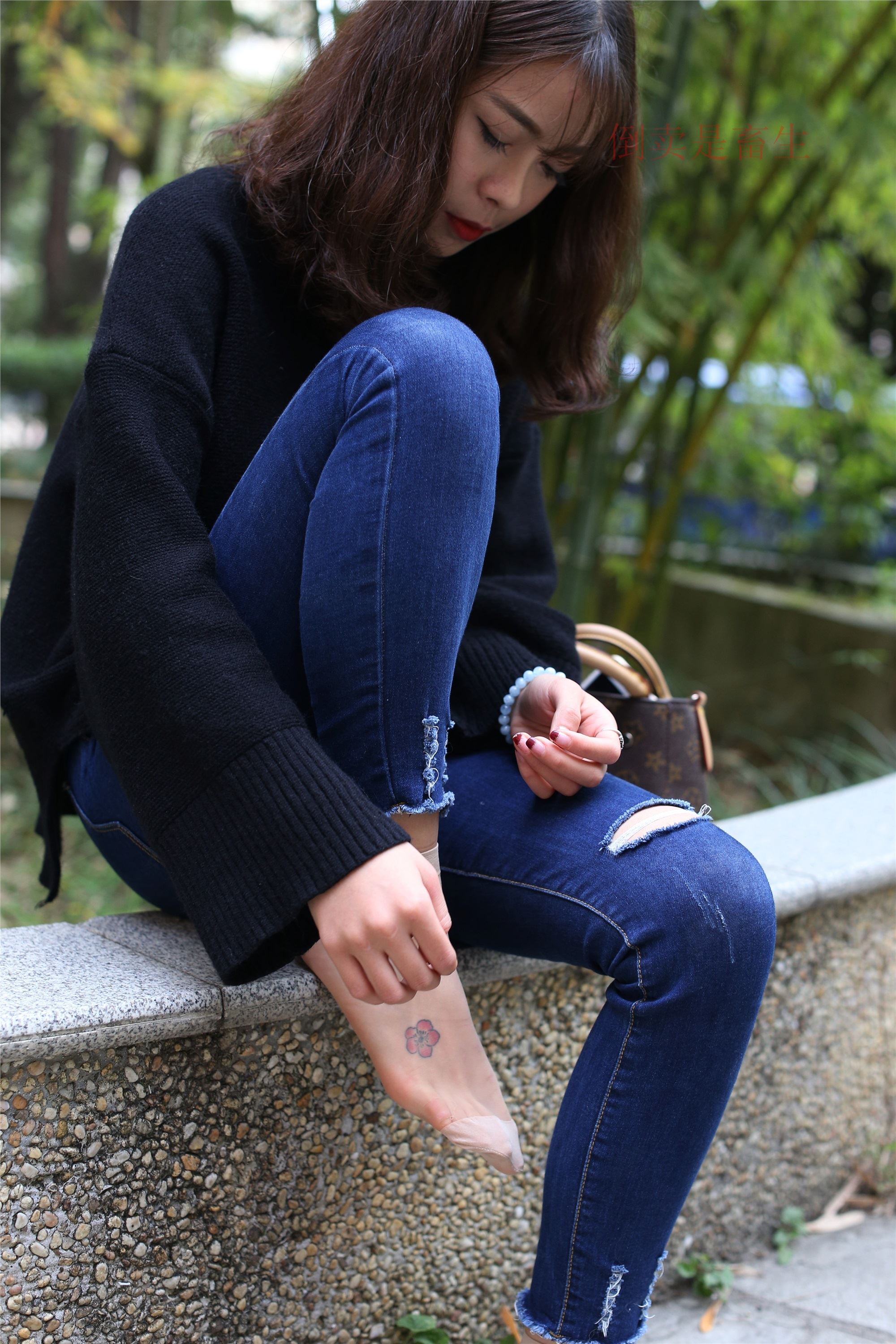 大西瓜美女图片 Z5-5 深牛短丝450P2