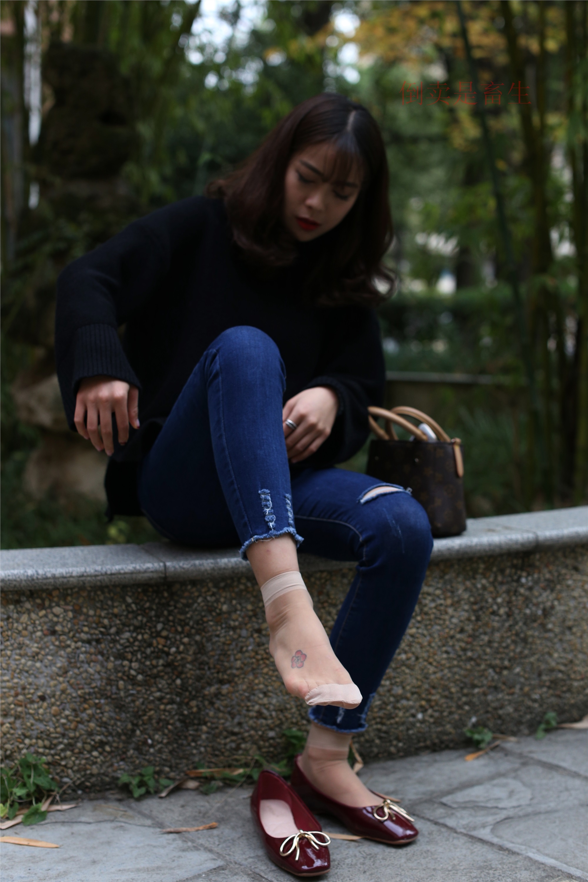 大西瓜美女图片 Z5-5 深牛短丝450P2