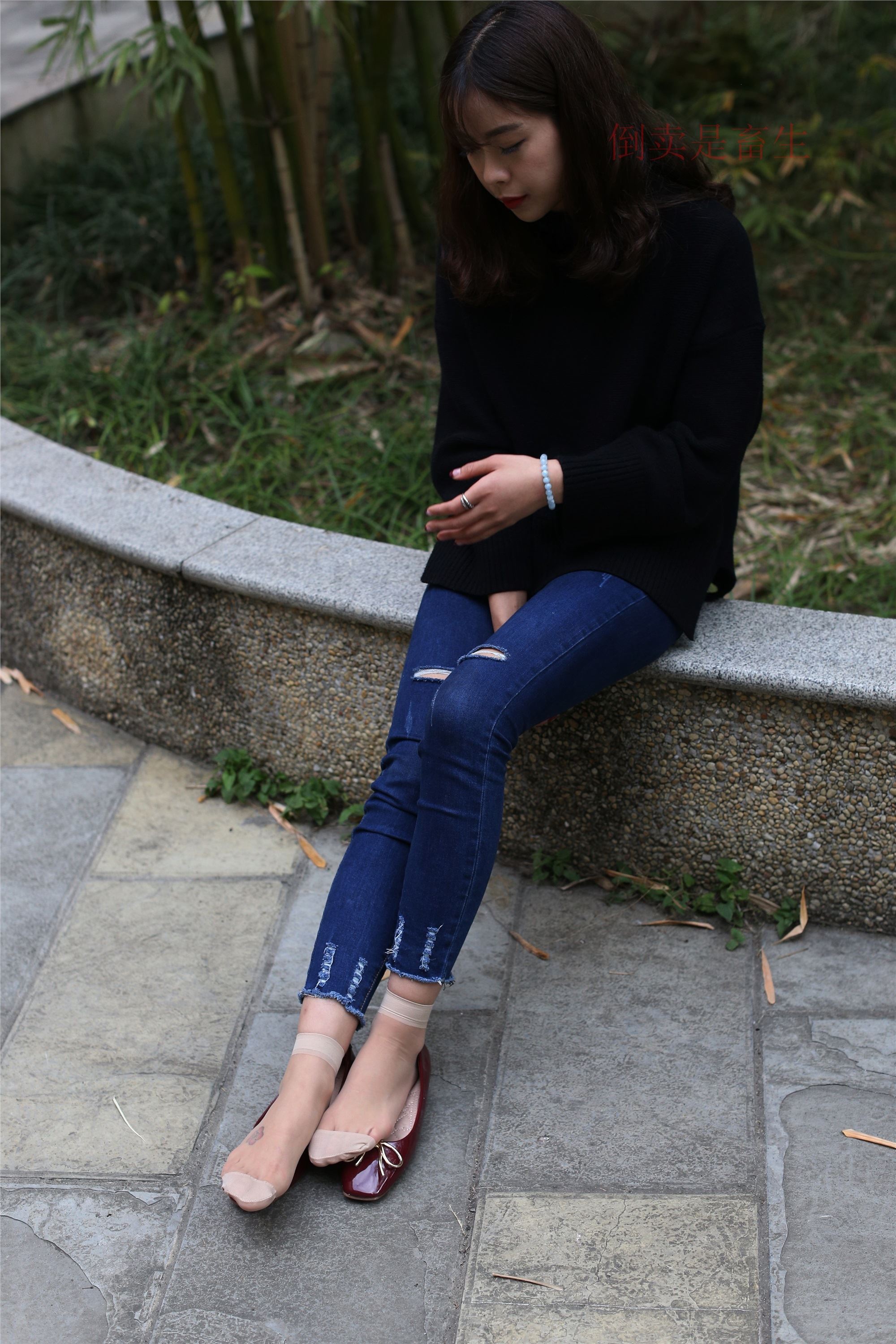 大西瓜美女图片 Z5-5 深牛短丝450P2