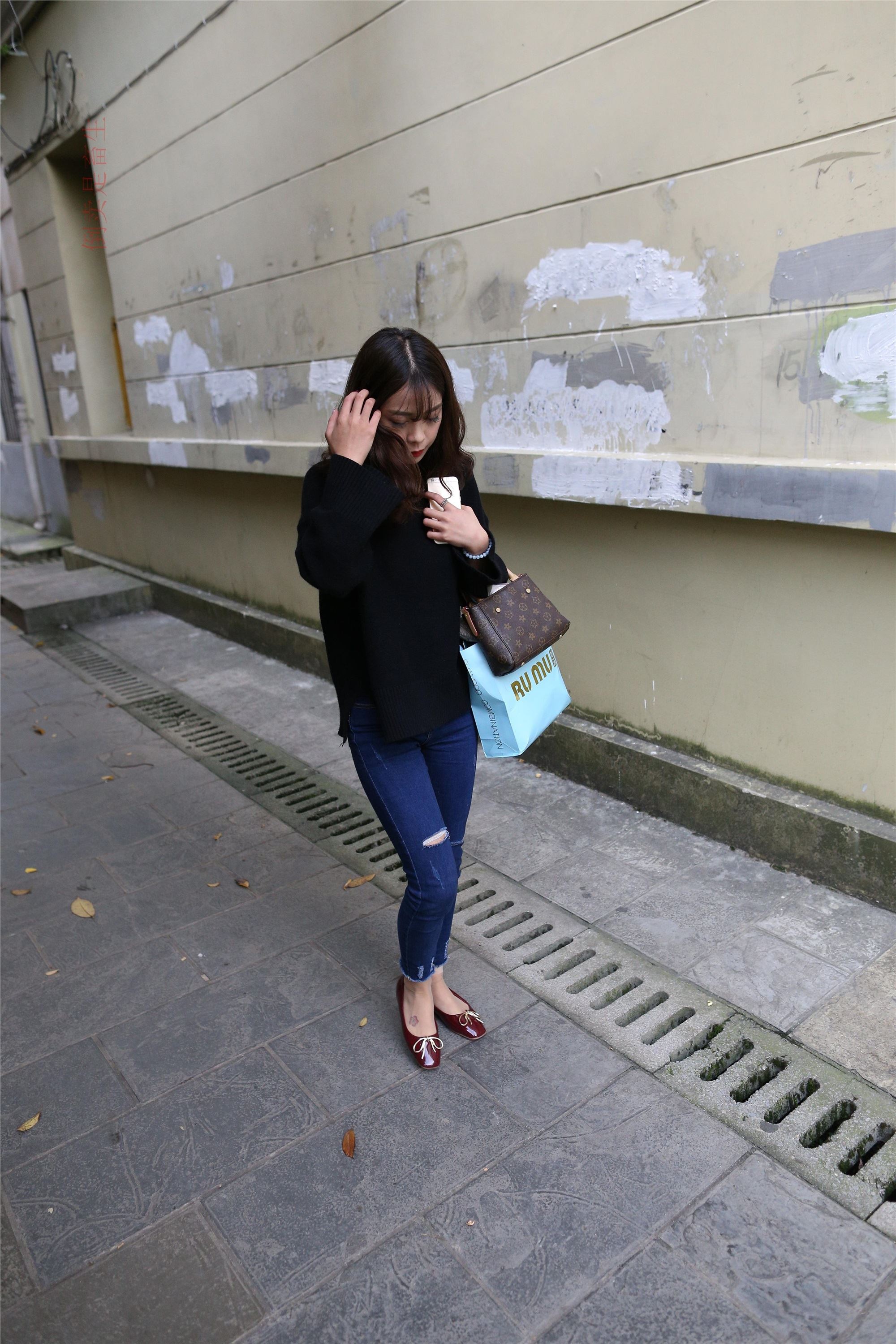 大西瓜美女图片 Z5-5 深牛短丝450P2