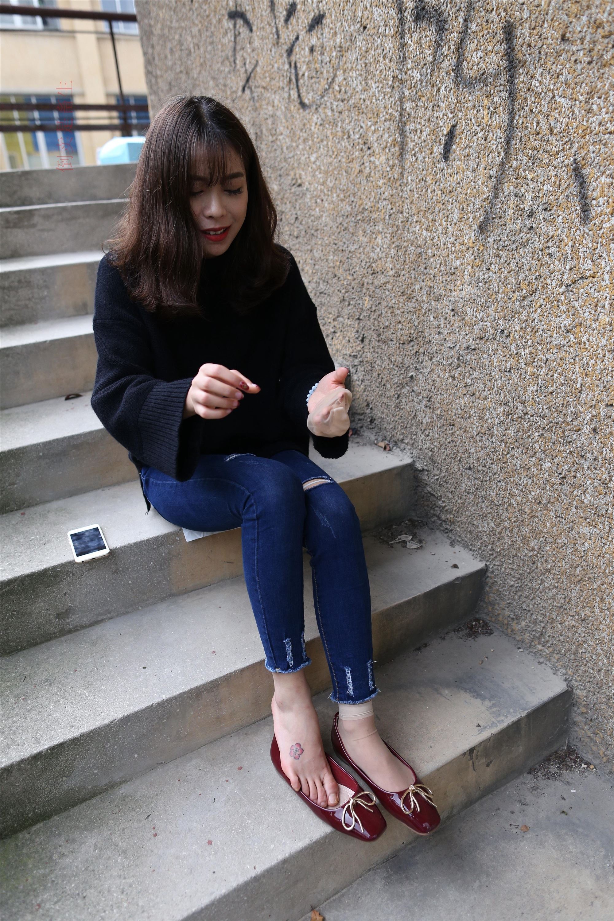 大西瓜美女图片 Z5-5 深牛短丝450P3