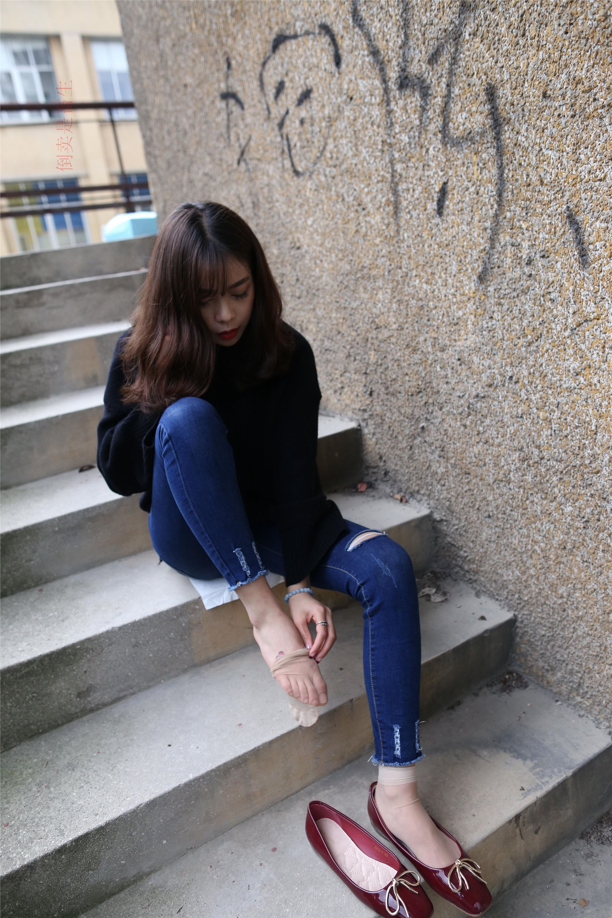 大西瓜美女图片 Z5-5 深牛短丝450P3