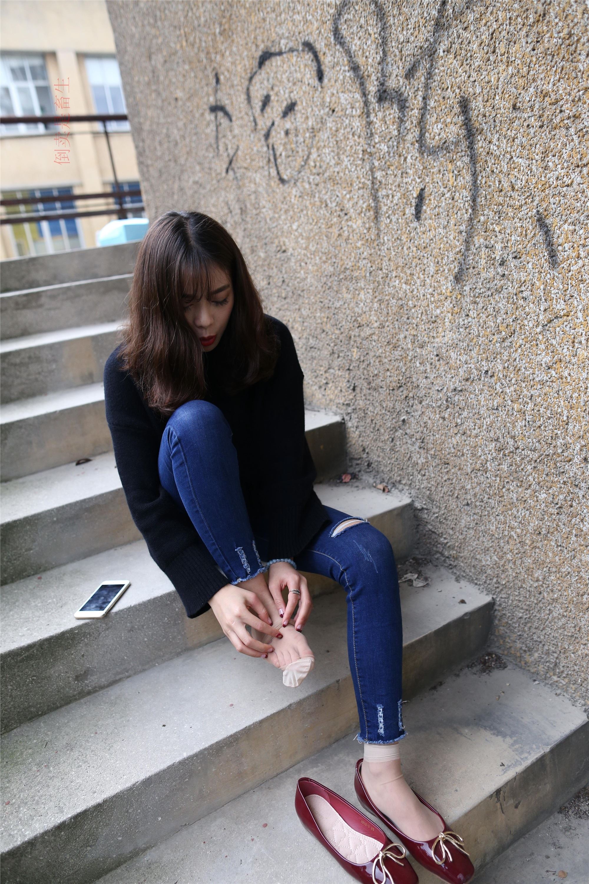 大西瓜美女图片 Z5-5 深牛短丝450P3