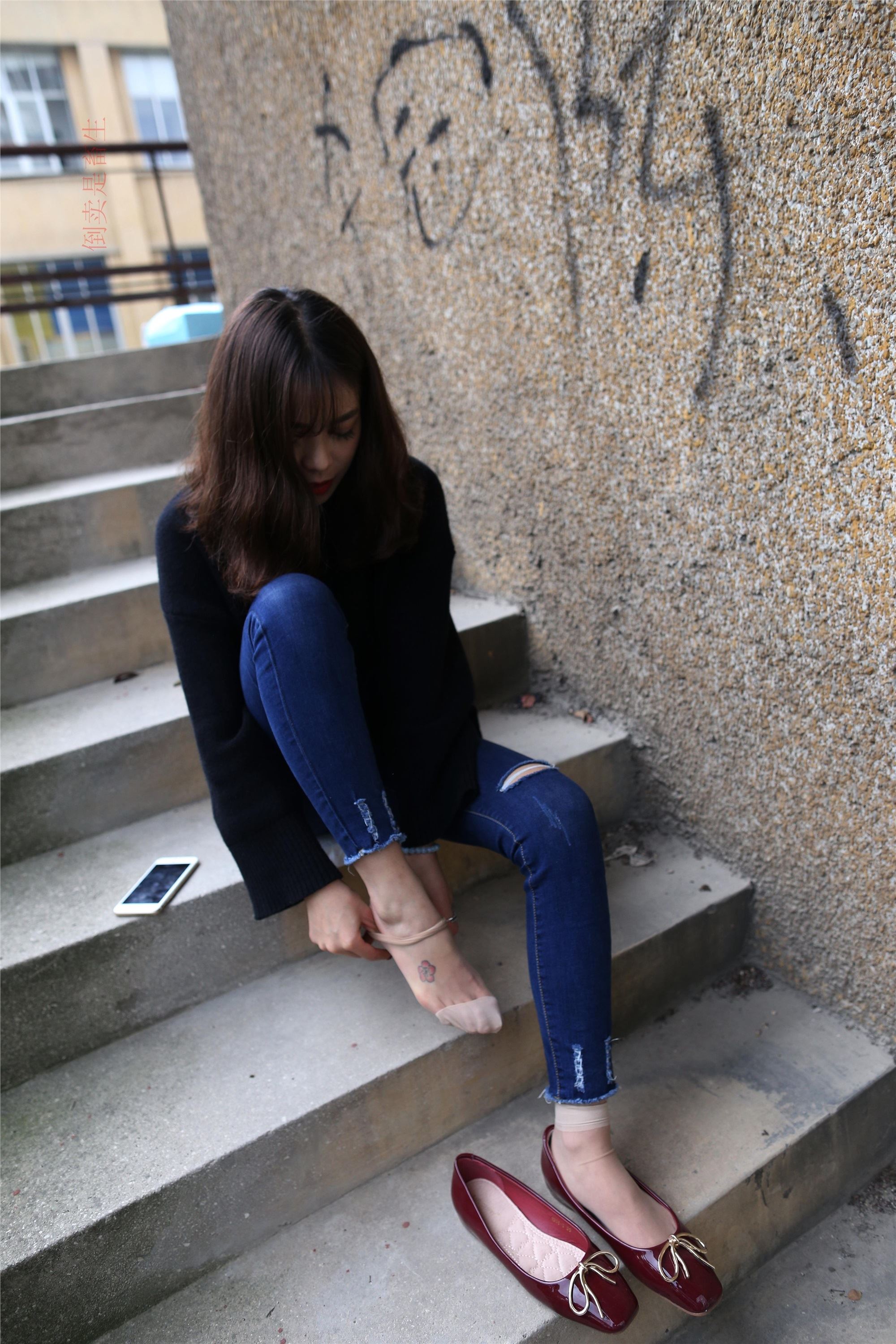 大西瓜美女图片 Z5-5 深牛短丝450P3