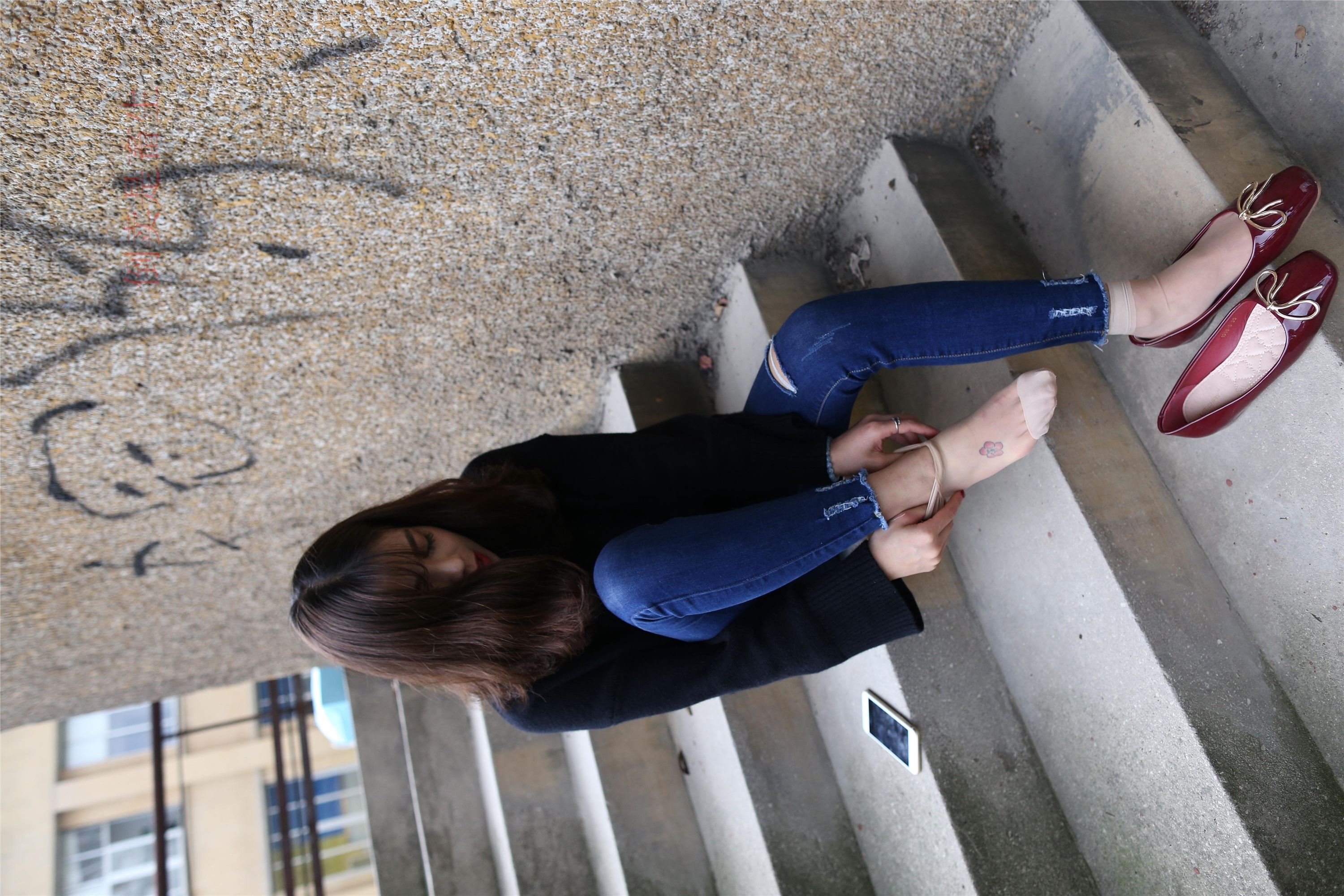 大西瓜美女图片 Z5-5 深牛短丝450P3