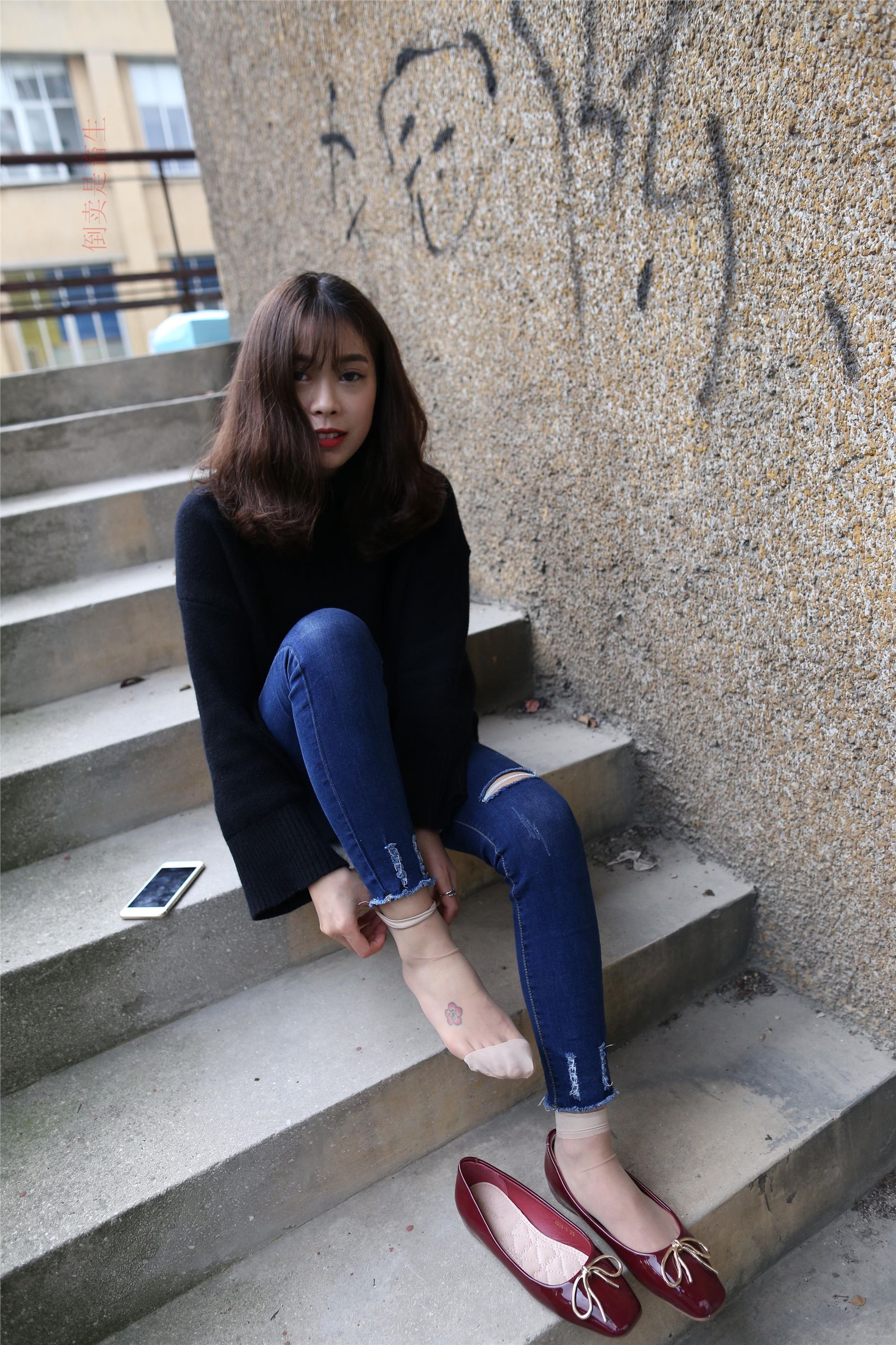 大西瓜美女图片 Z5-5 深牛短丝450P3