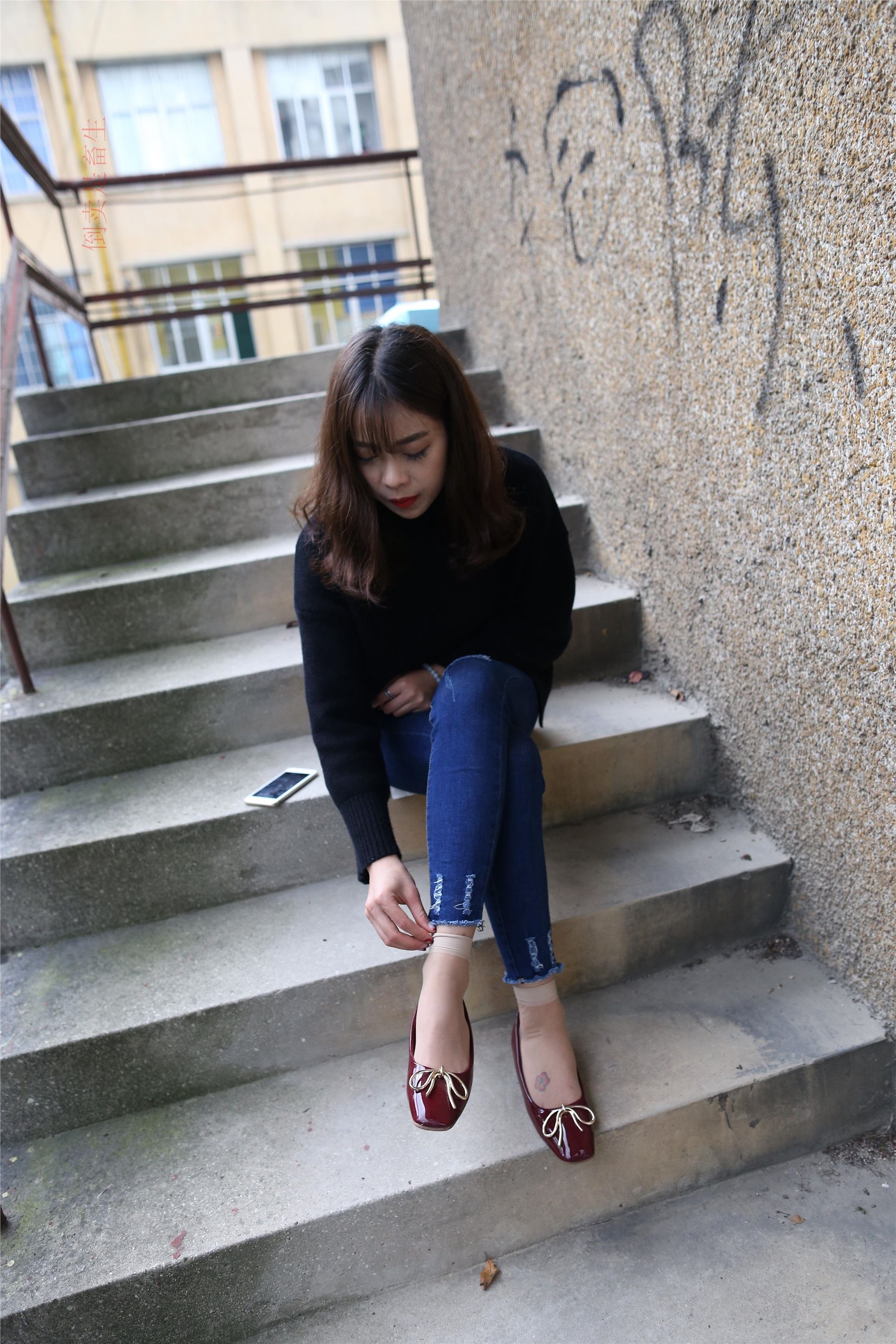 大西瓜美女图片 Z5-5 深牛短丝450P3