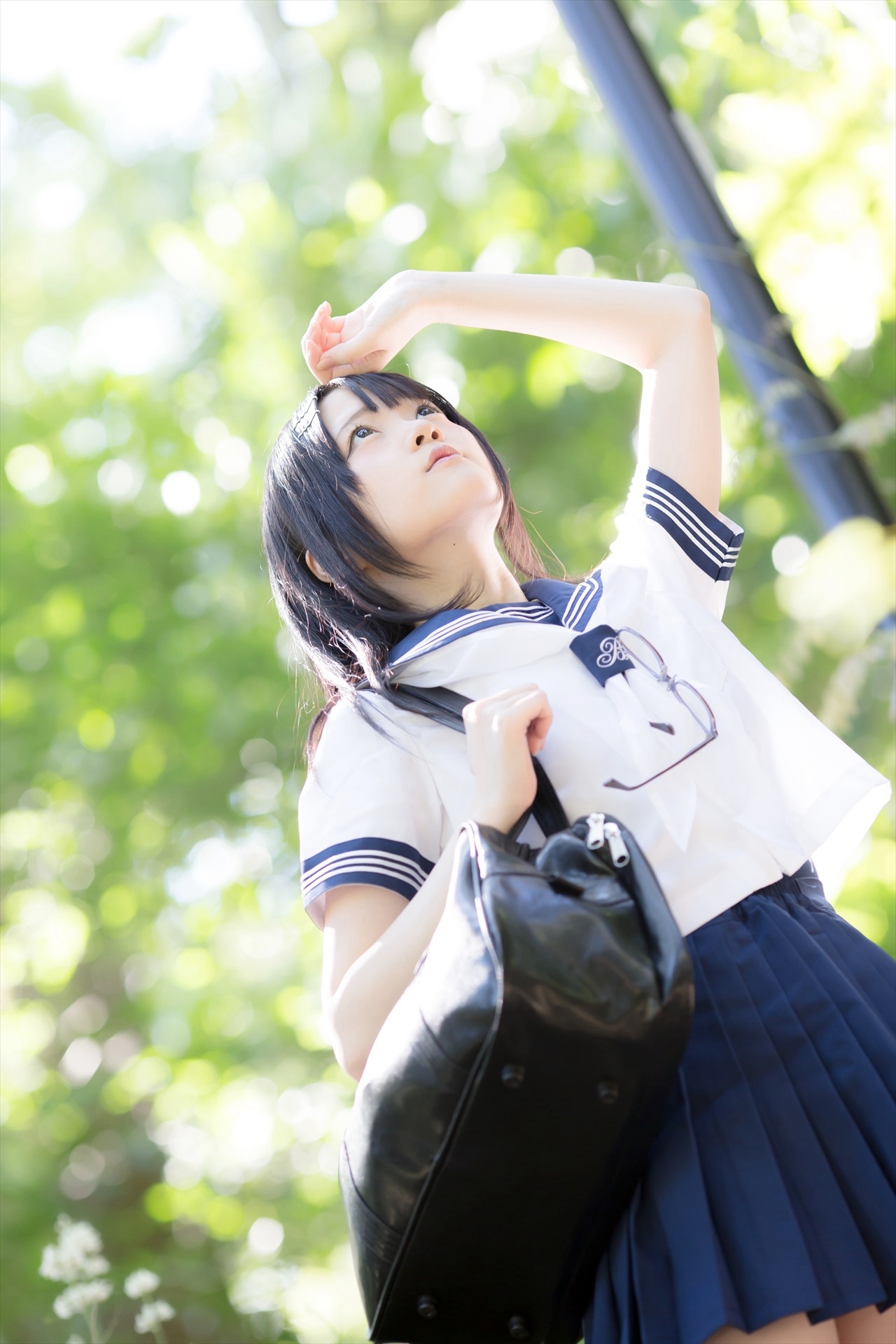 兔玩映画系列 写真-死库水与水手服