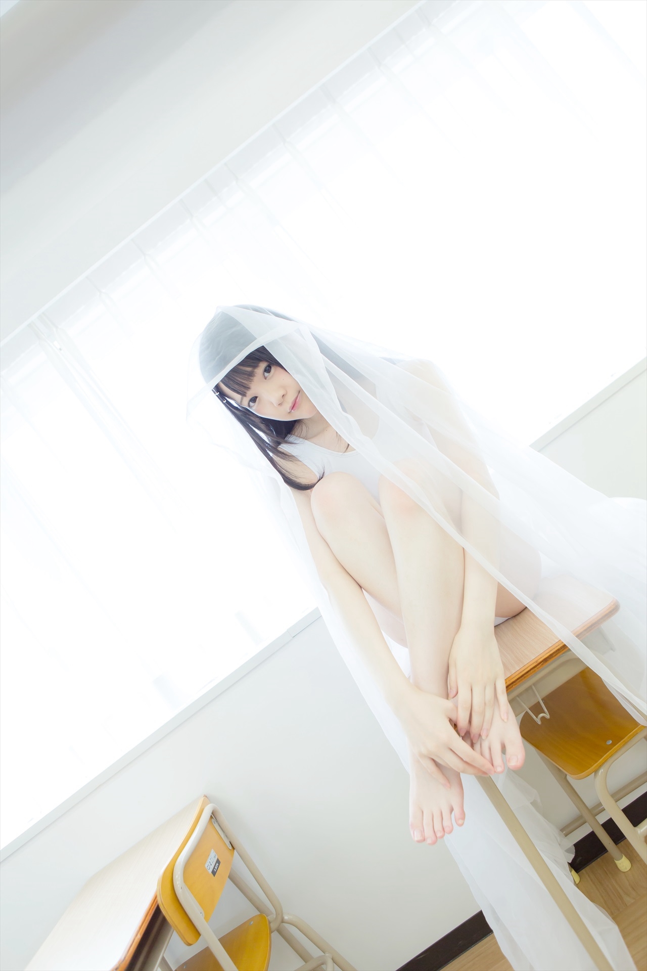 兔玩映画系列 写真-死库水与水手服