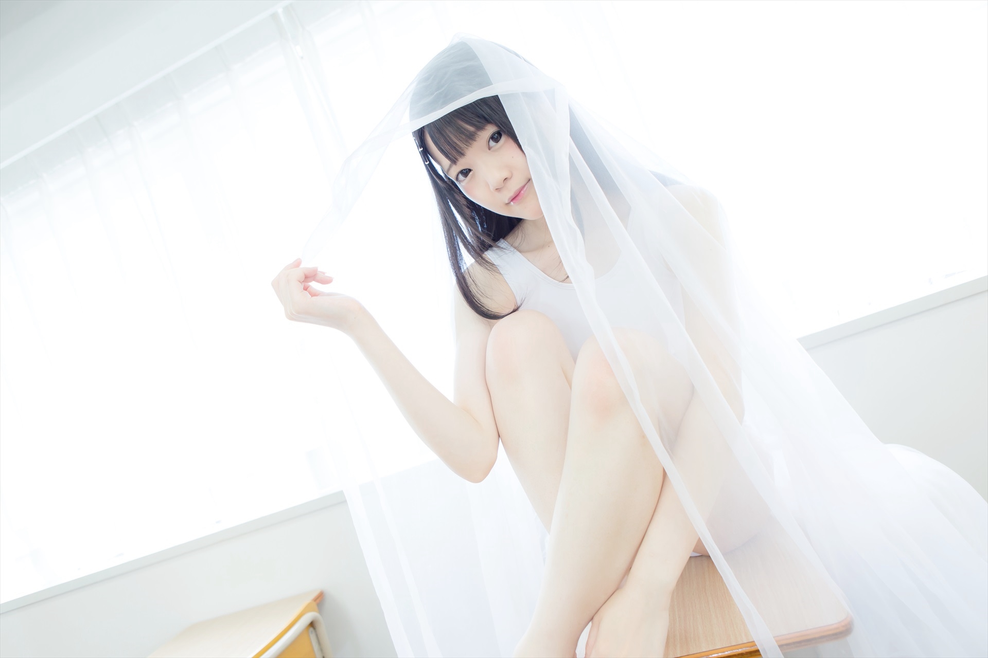 兔玩映画系列 写真-死库水与水手服