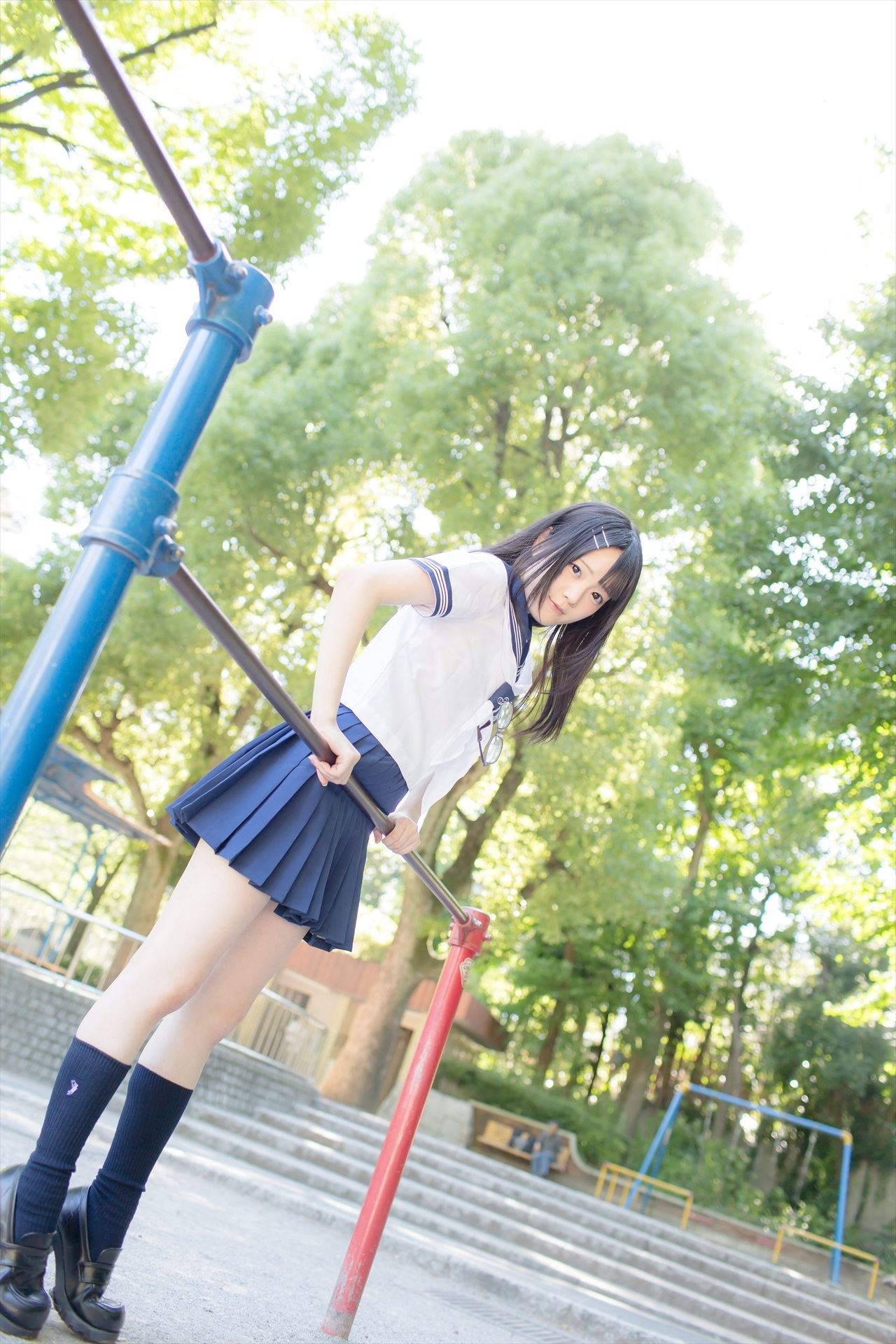 兔玩映画系列 写真-死库水与水手服