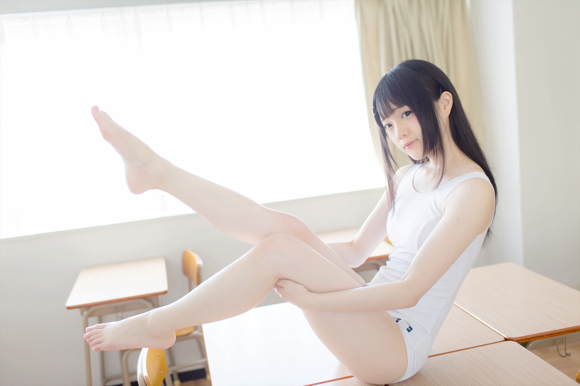 兔玩映画系列 写真-死库水与水手服