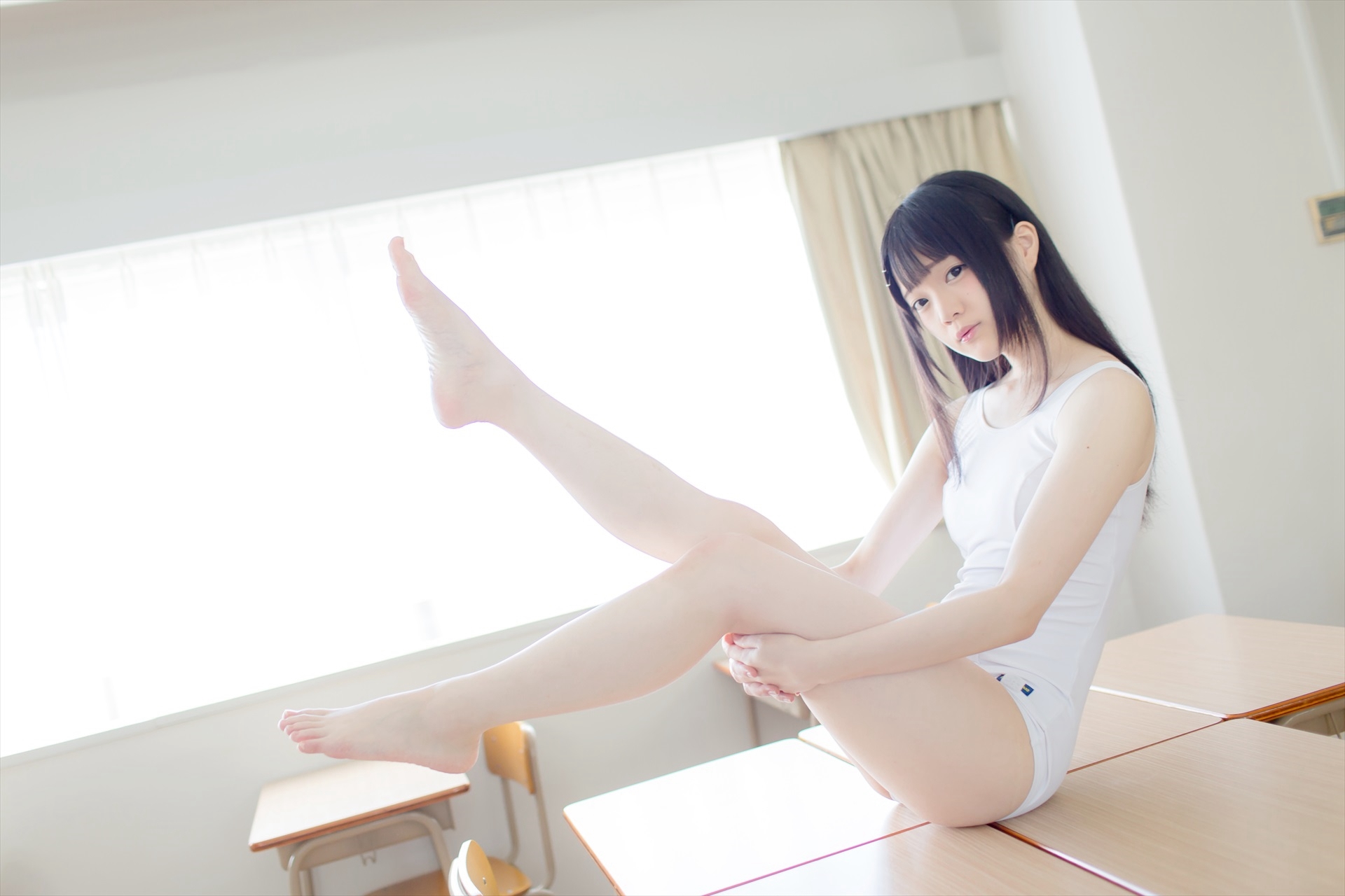 兔玩映画系列 写真-死库水与水手服