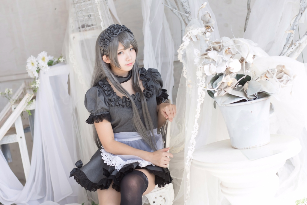 兔玩映画系列 写真-黑女仆