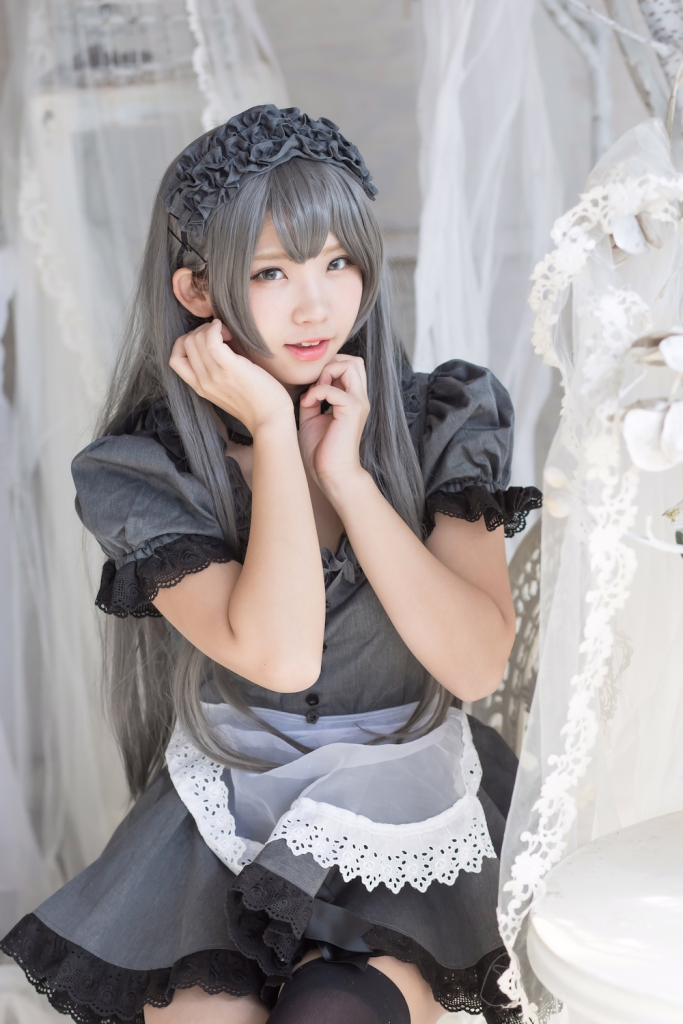 兔玩映画系列 写真-黑女仆