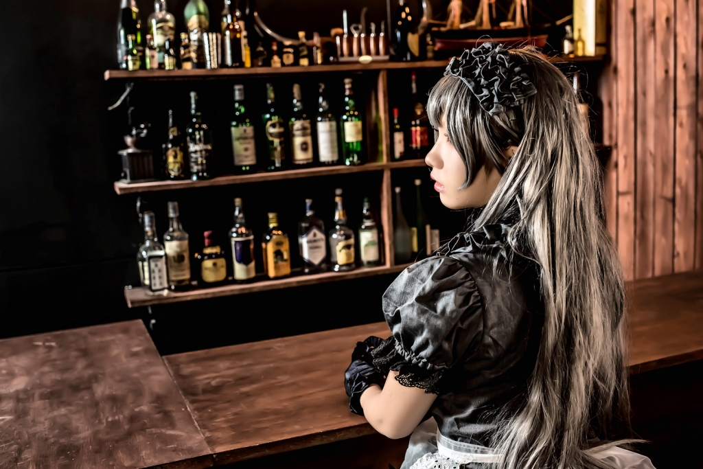 兔玩映画系列 写真-黑女仆