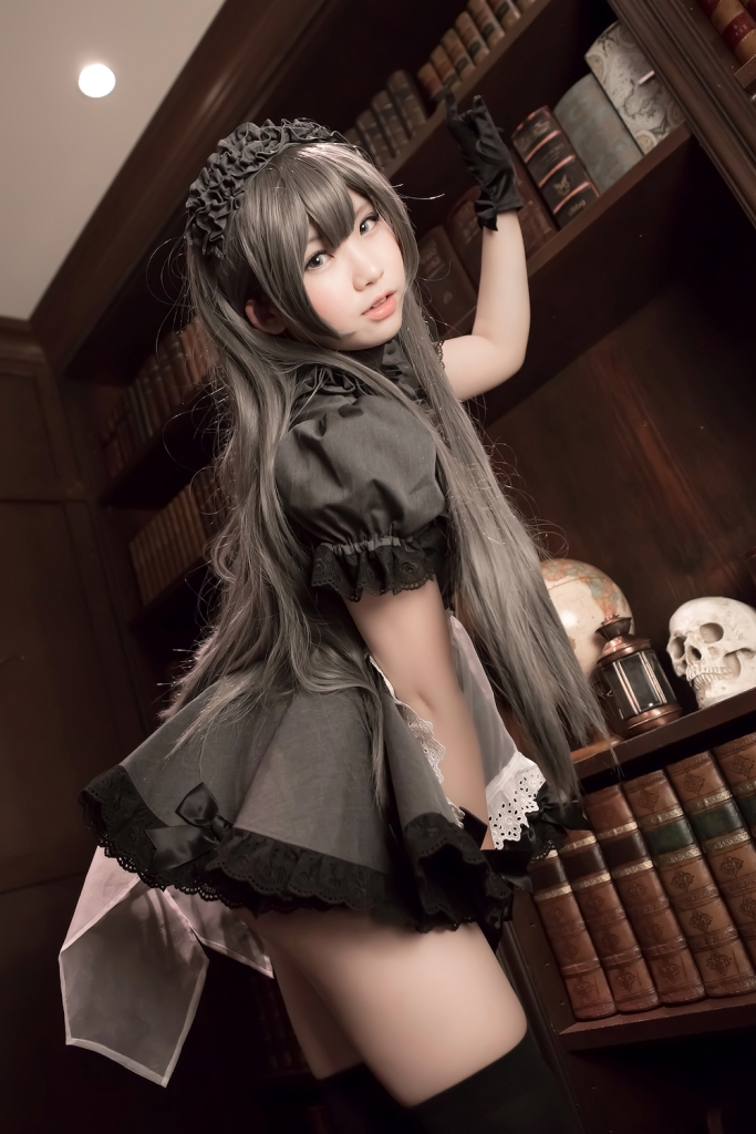 兔玩映画系列 写真-黑女仆