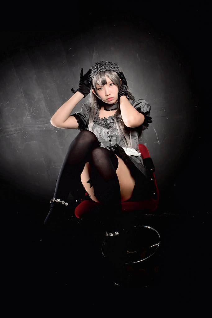 兔玩映画系列 写真-黑女仆