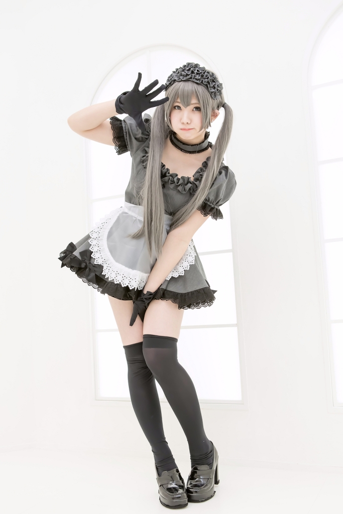 兔玩映画系列 写真-黑女仆