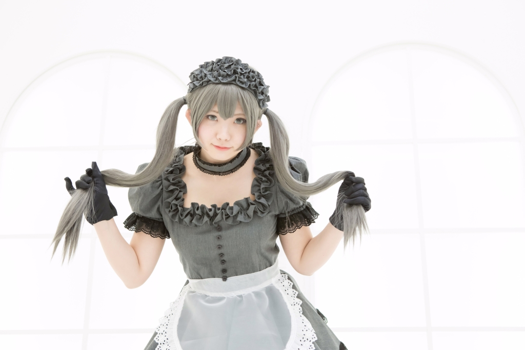 兔玩映画系列 写真-黑女仆