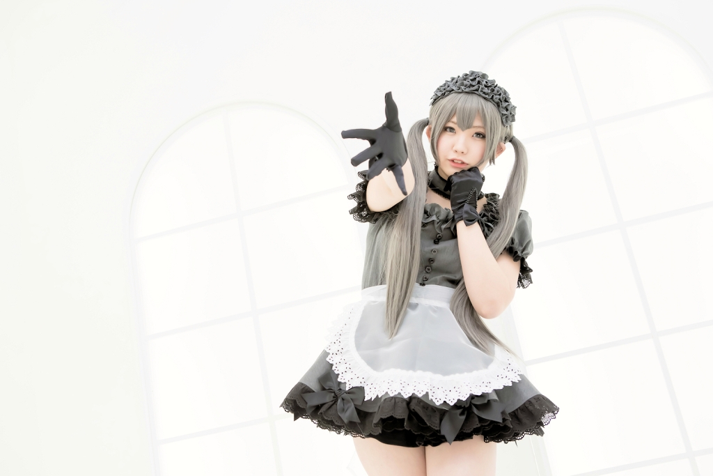 兔玩映画系列 写真-黑女仆