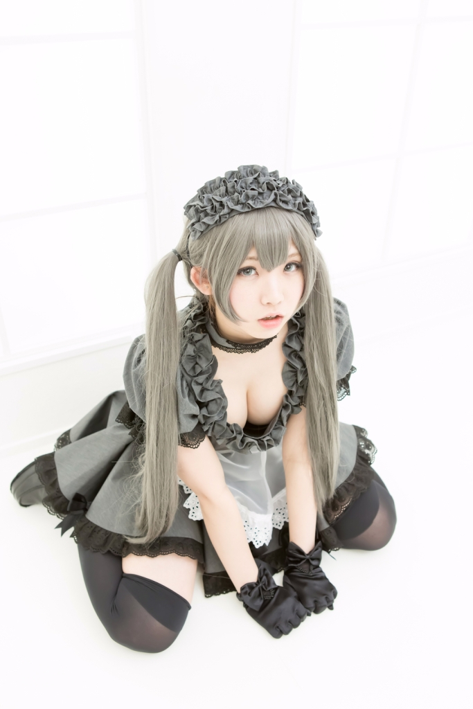 兔玩映画系列 写真-黑女仆