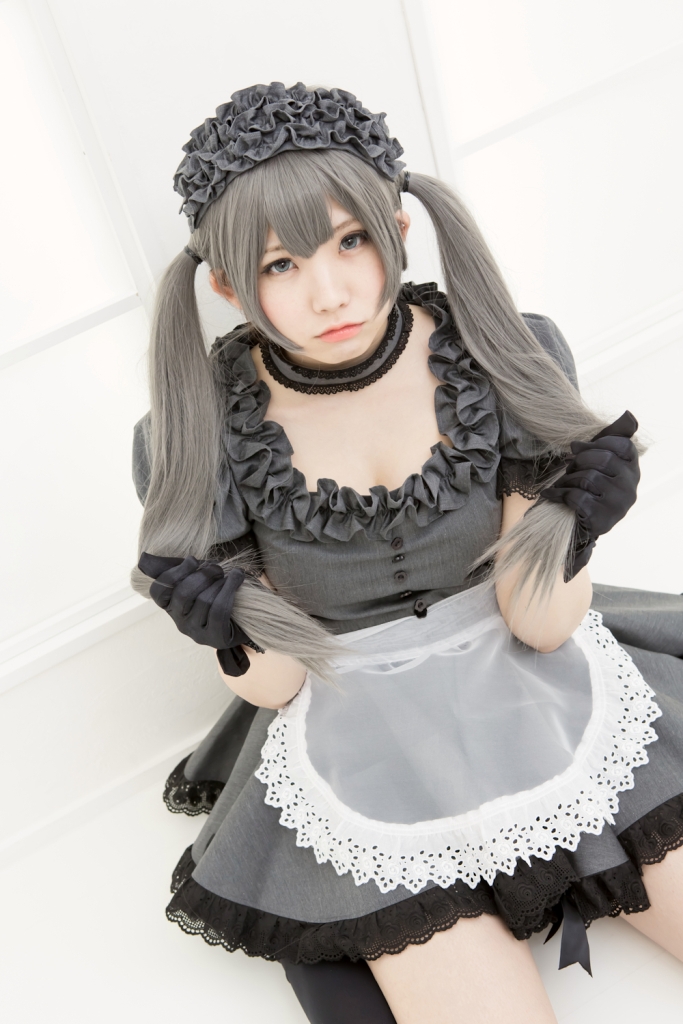 兔玩映画系列 写真-黑女仆