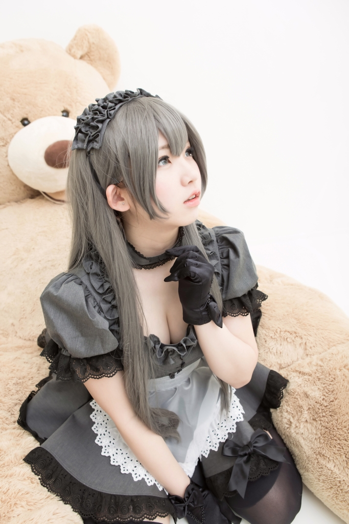 兔玩映画系列 写真-黑女仆