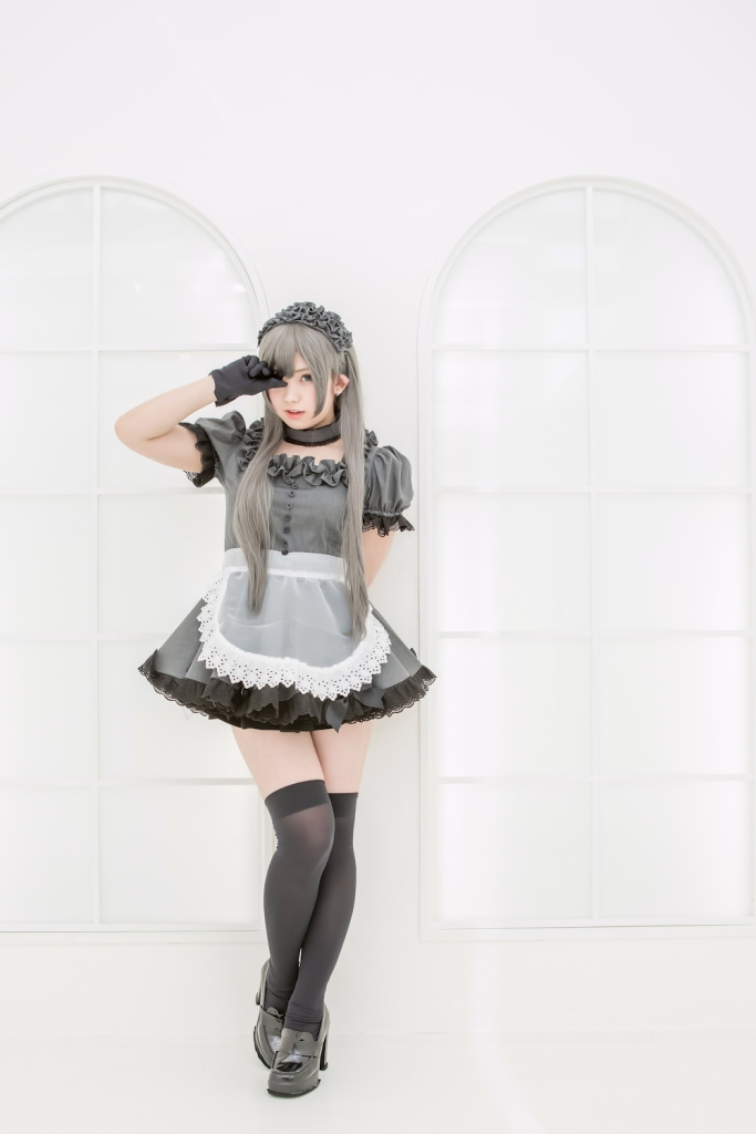 兔玩映画系列 写真-黑女仆