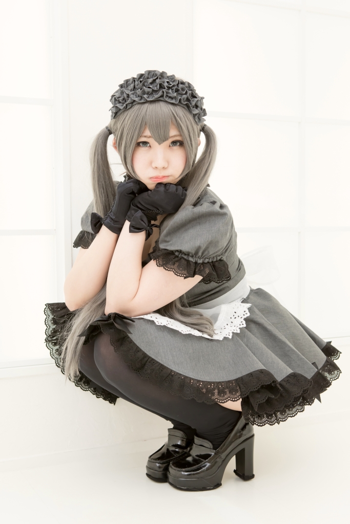 兔玩映画系列 写真-黑女仆