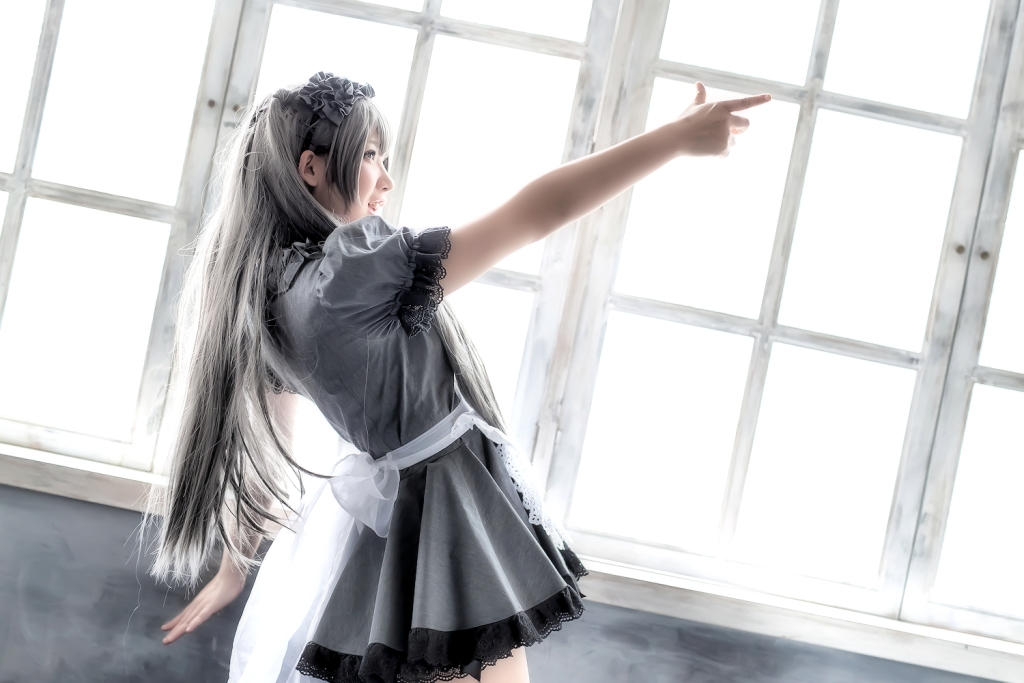 兔玩映画系列 写真-黑女仆