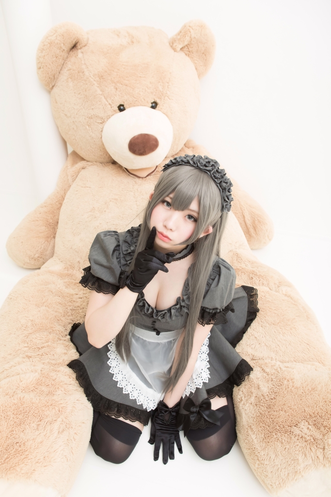 兔玩映画系列 写真-黑女仆