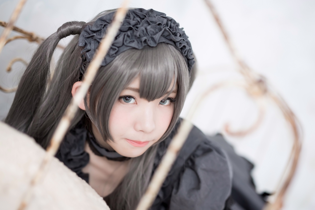 兔玩映画系列 写真-黑女仆