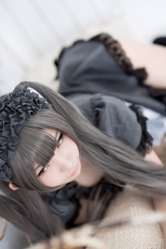 兔玩映画系列 写真-黑女仆