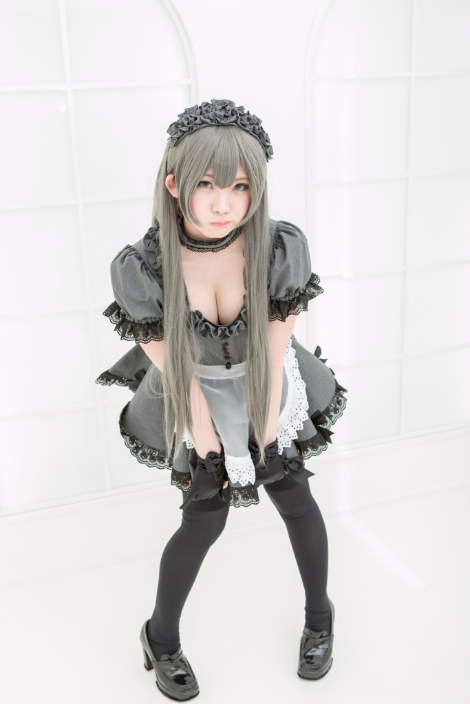 兔玩映画系列 写真-黑女仆